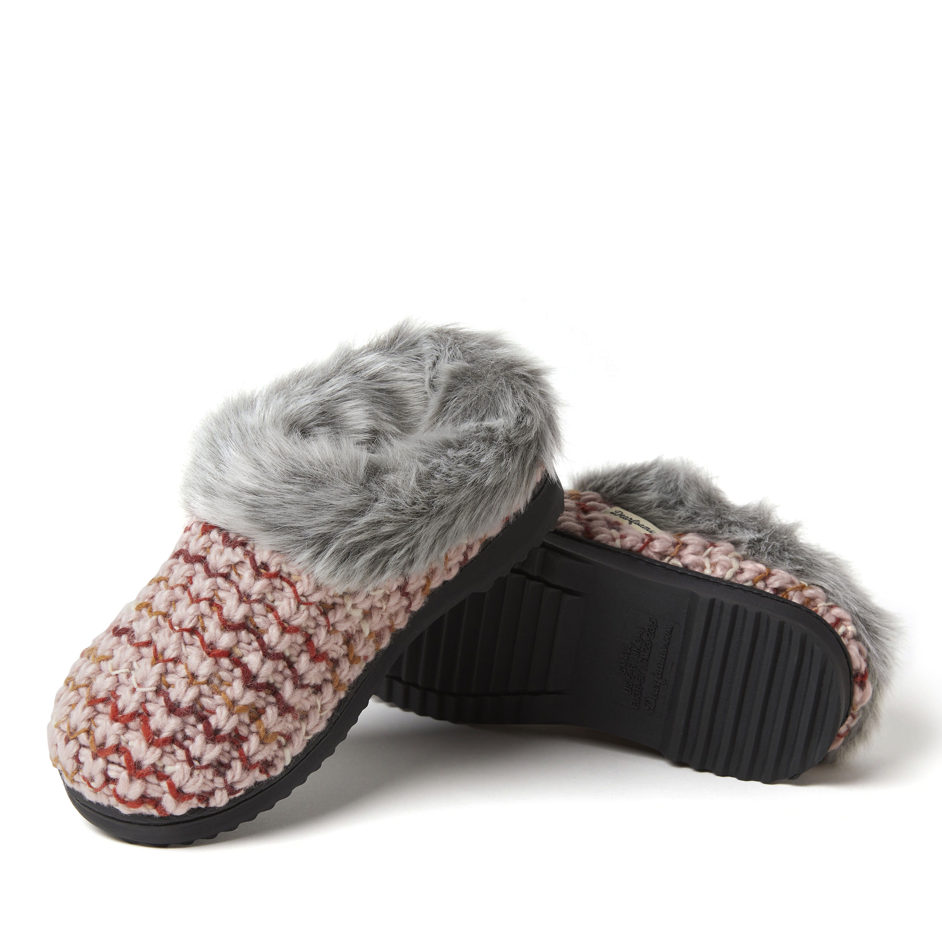 Women's Hannah Textured Knit Clog Slipper