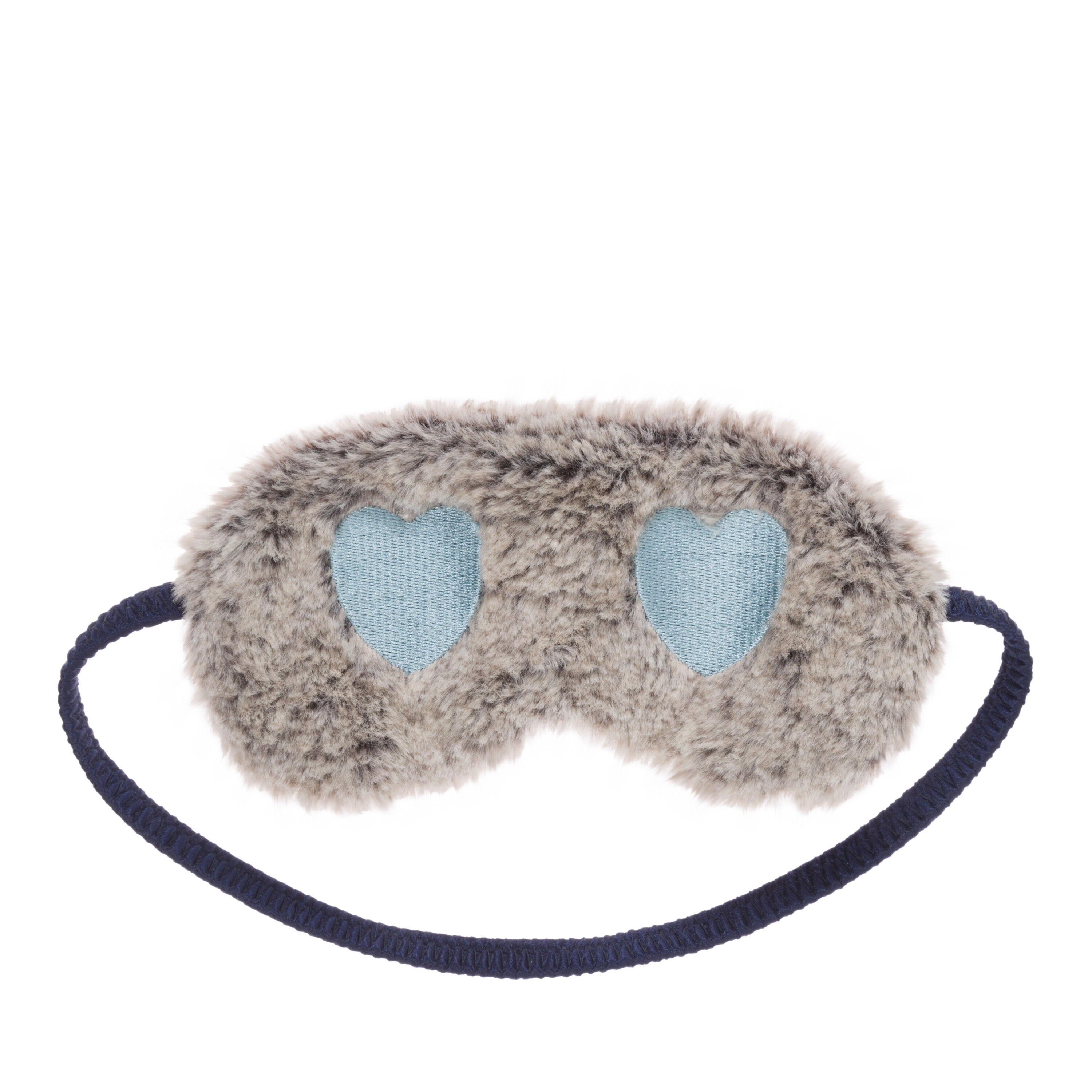 Women's Novelty Scuff Slipper with Eye Mask