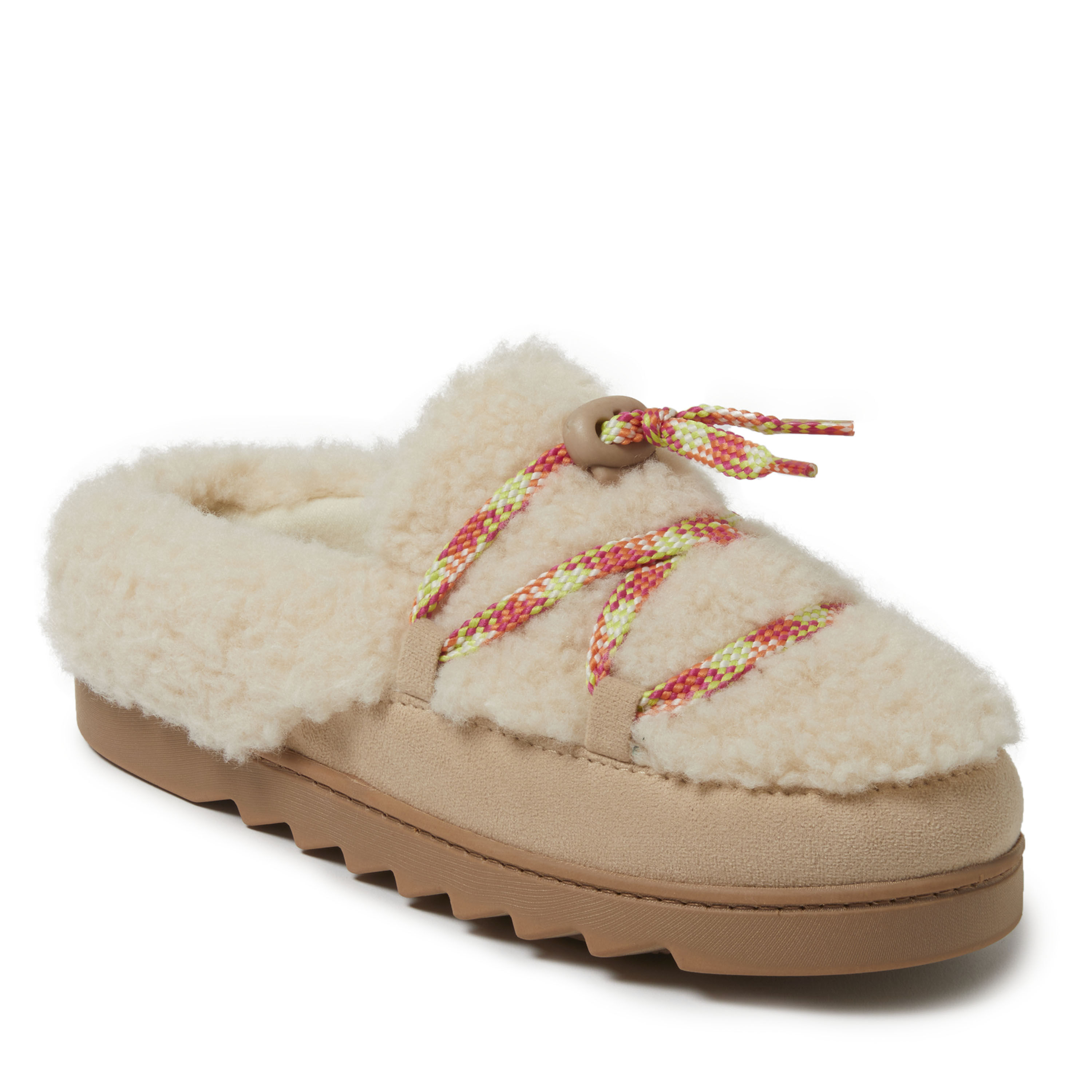 Women s Giselle Lace Up Teddy Clog