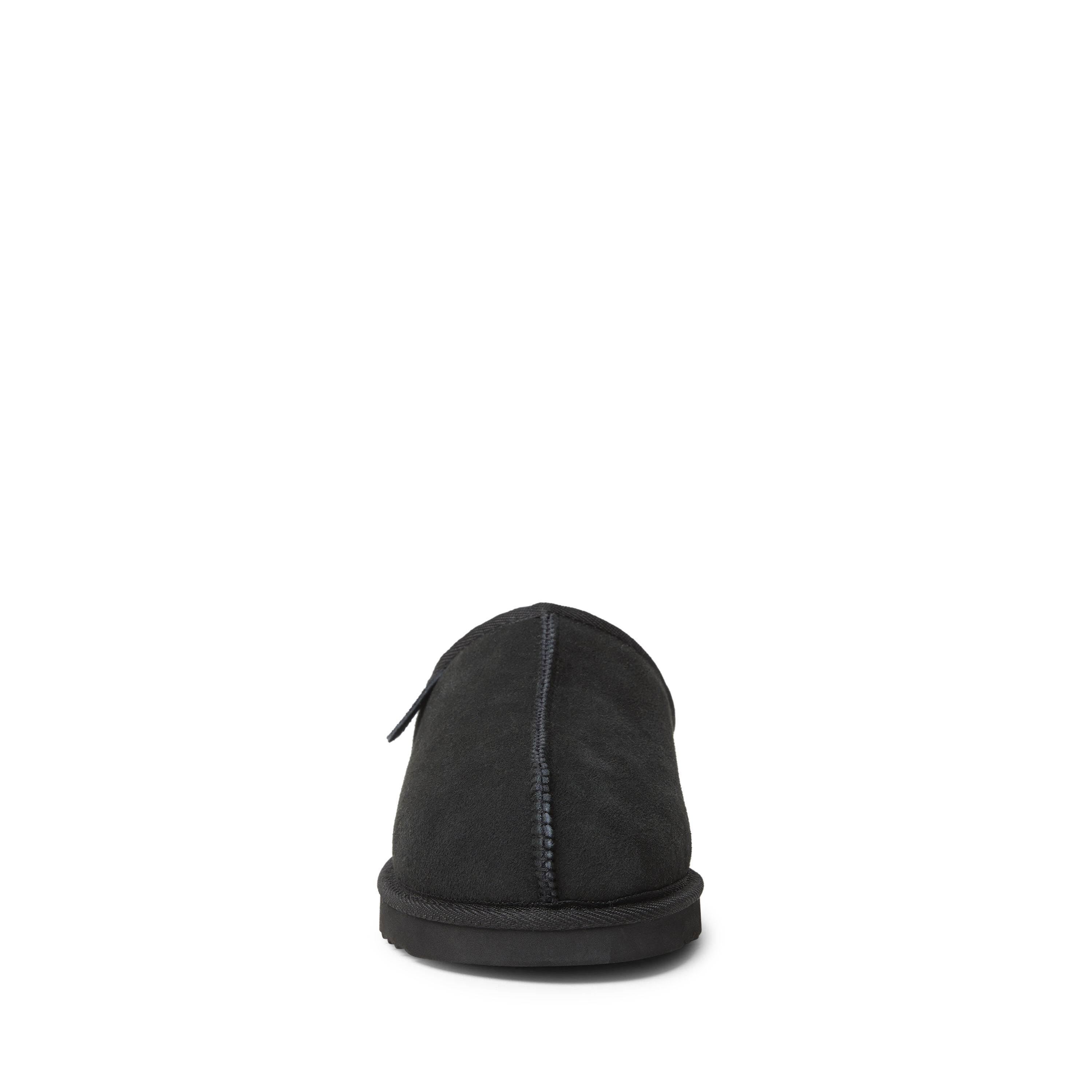 Men's Fireside by Dearfoams Grafton Genuine Shearling Clog Slipper with Woven Accent