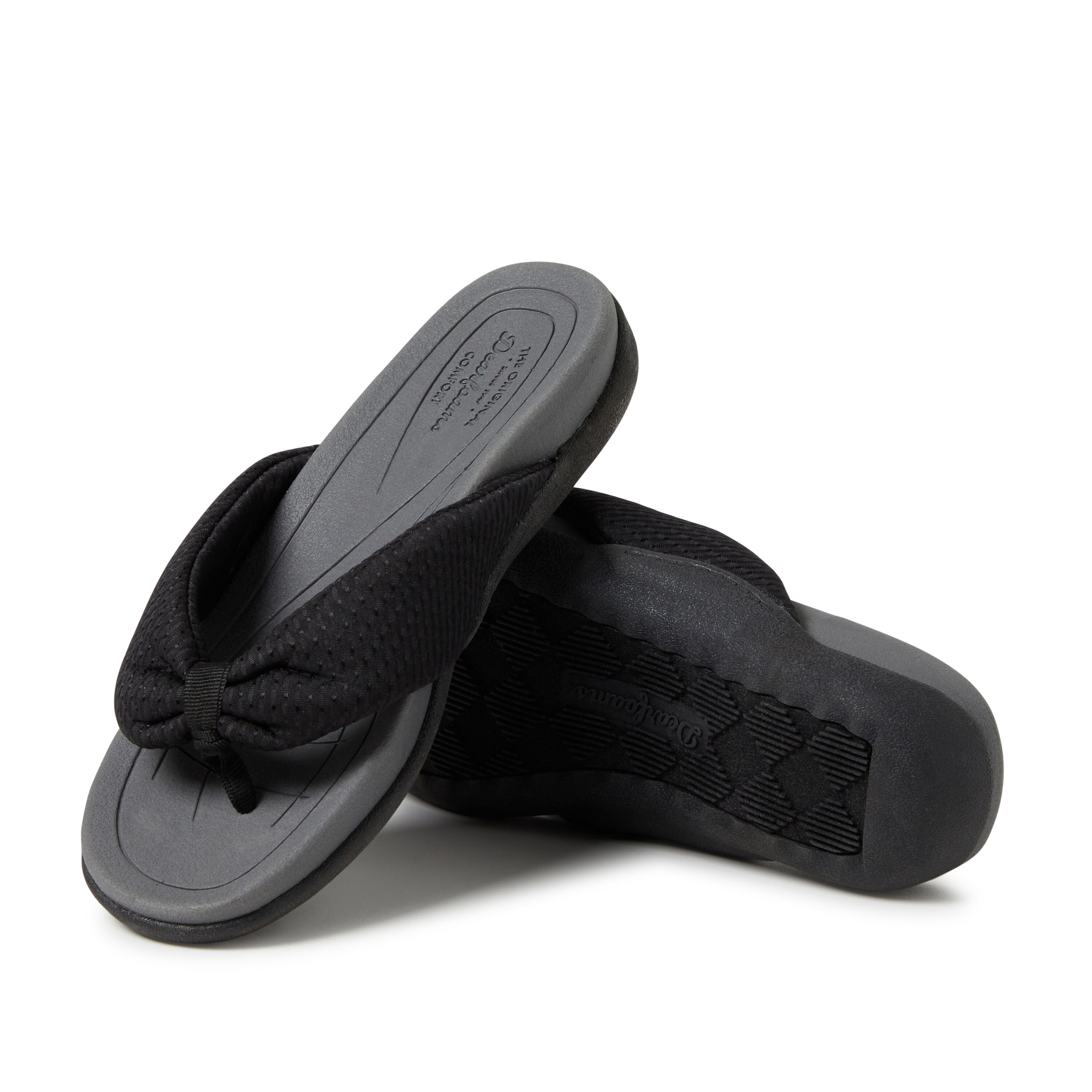 Dearfoam flip flops clearance