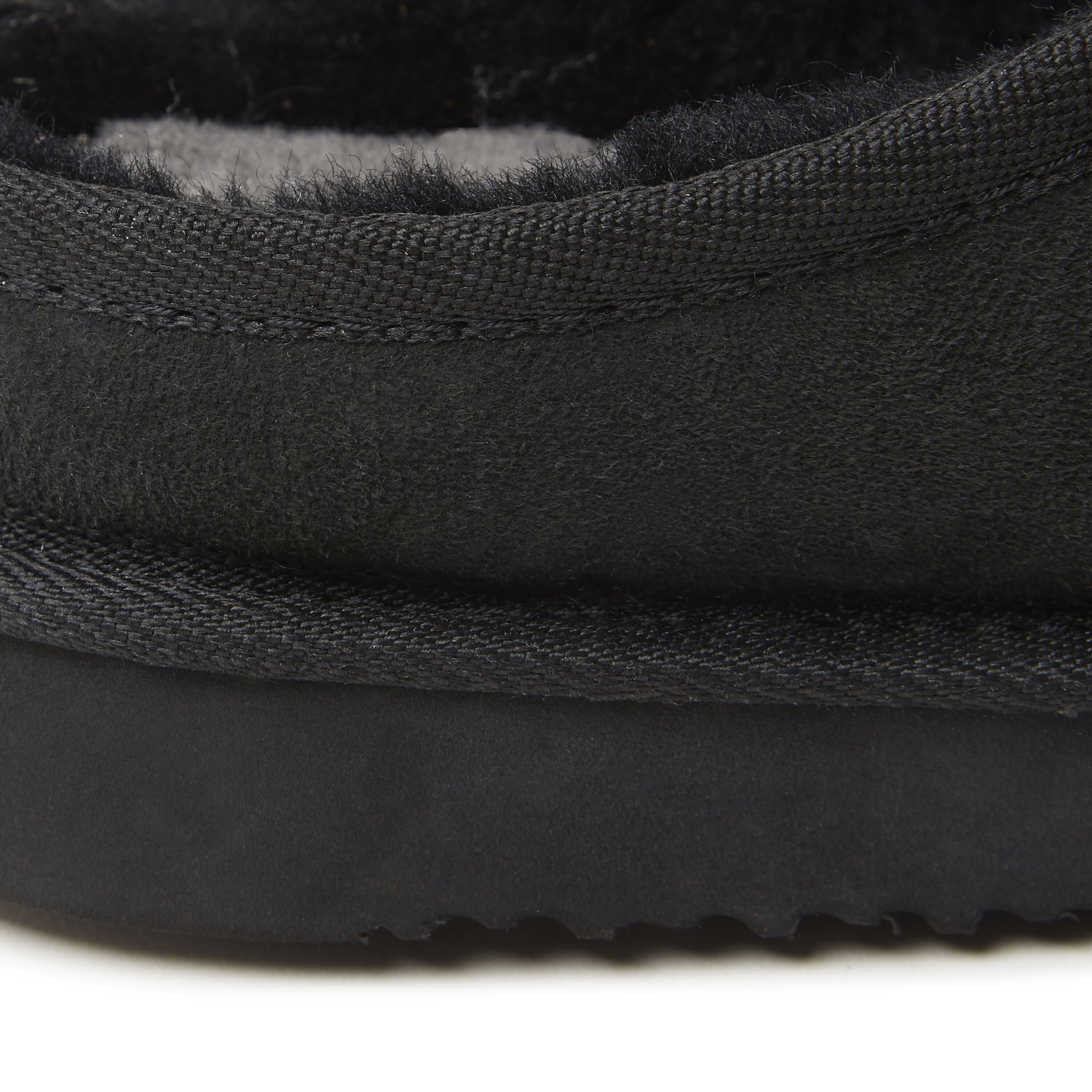 Men's Fireside by Dearfoams Grafton Genuine Shearling Clog Slipper with Woven Accent