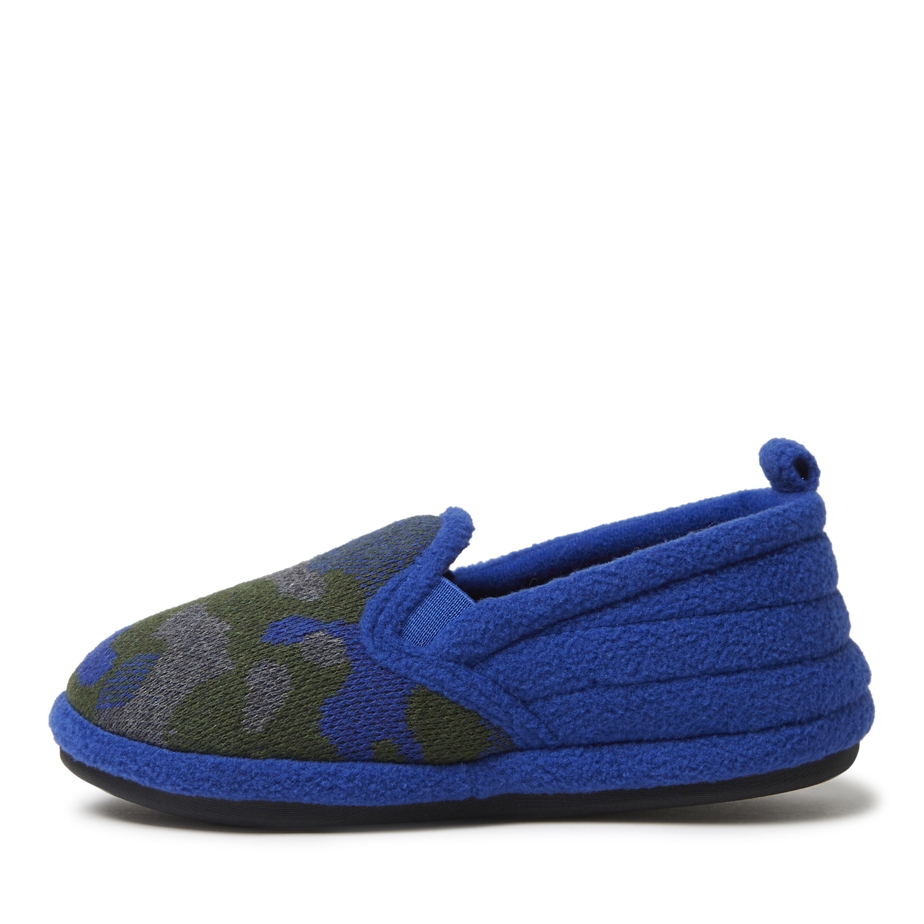 Kids Camo and Fleece Clog