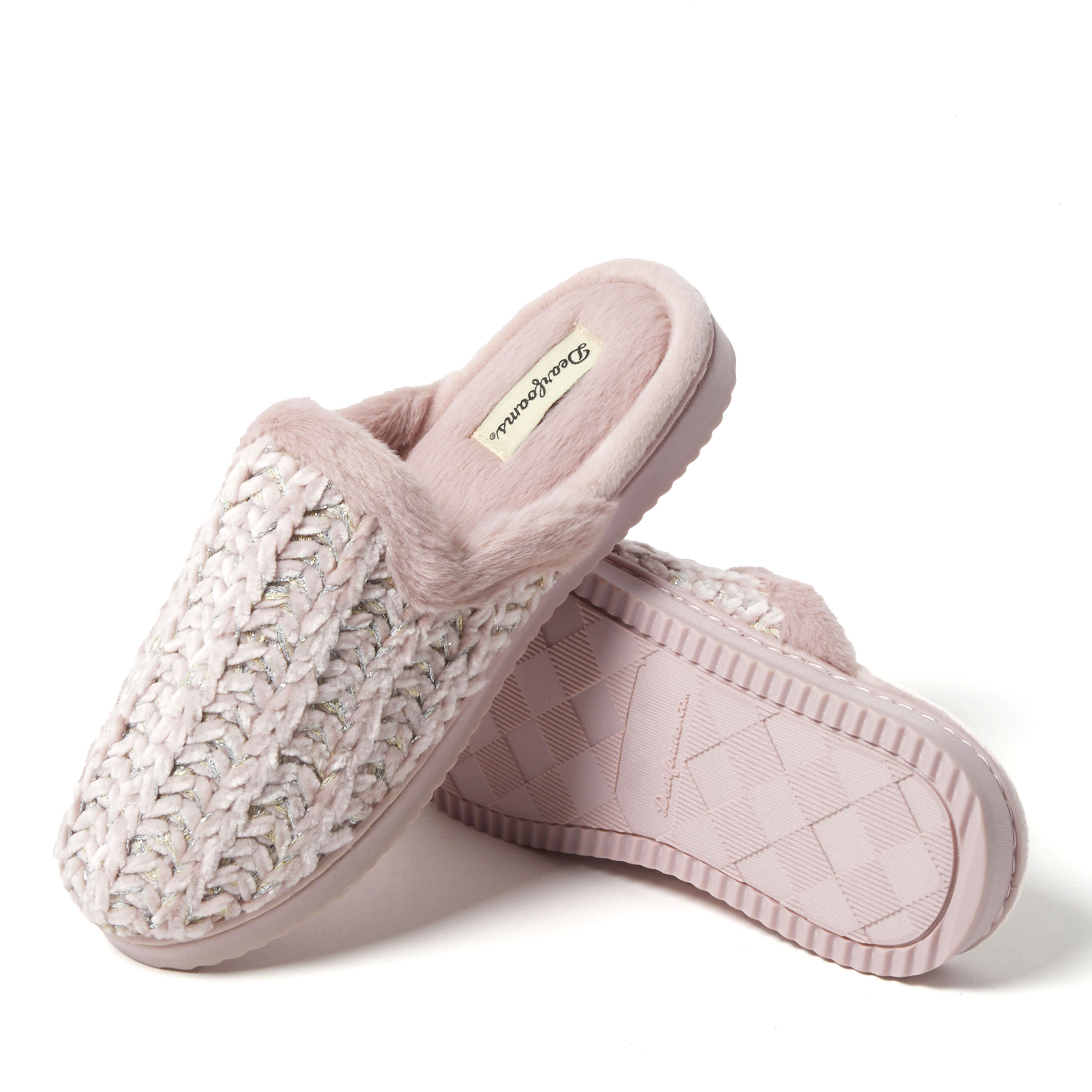 Women's Paris Chenille Shaped Tab Scuff