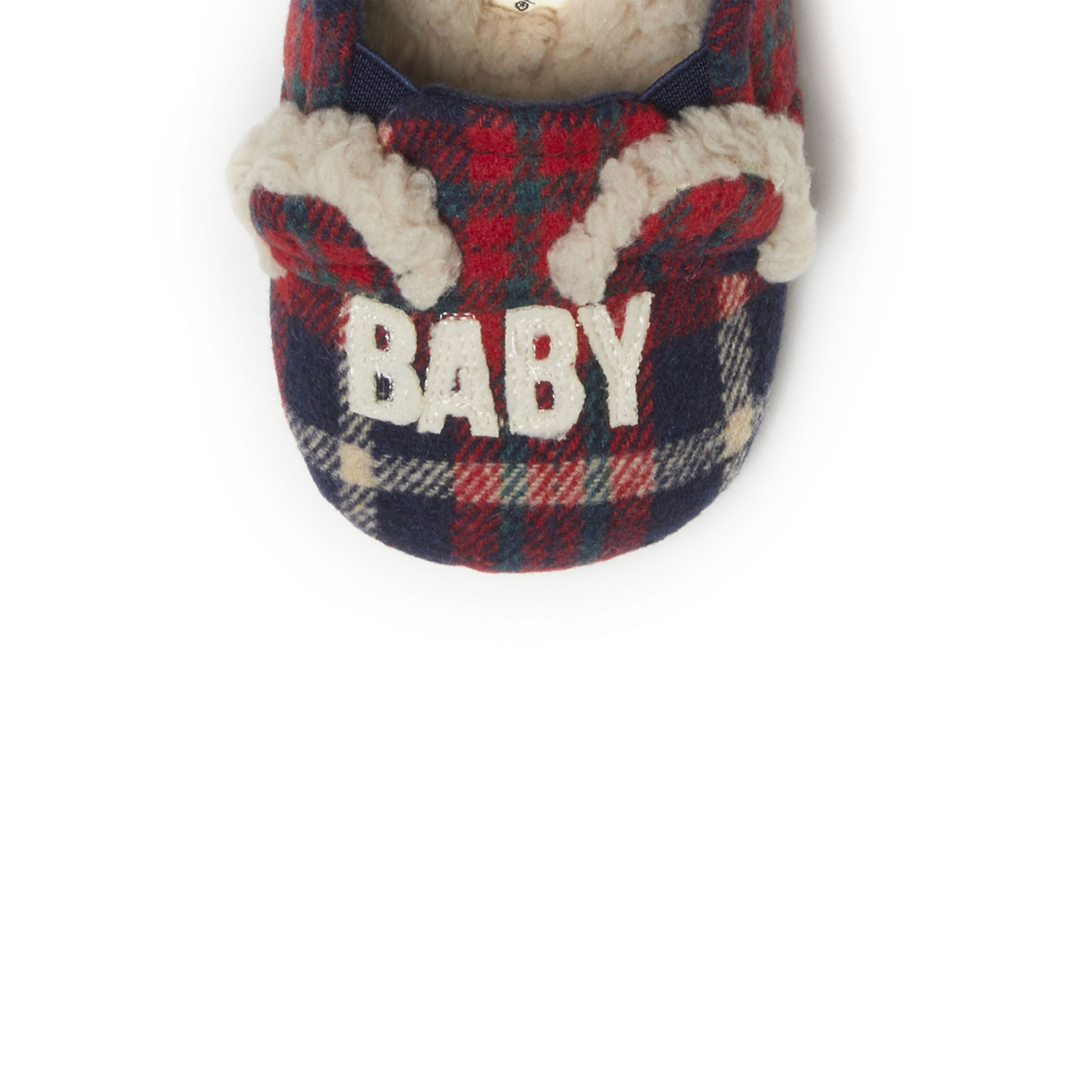 Baby Bear Plaid Closed Back