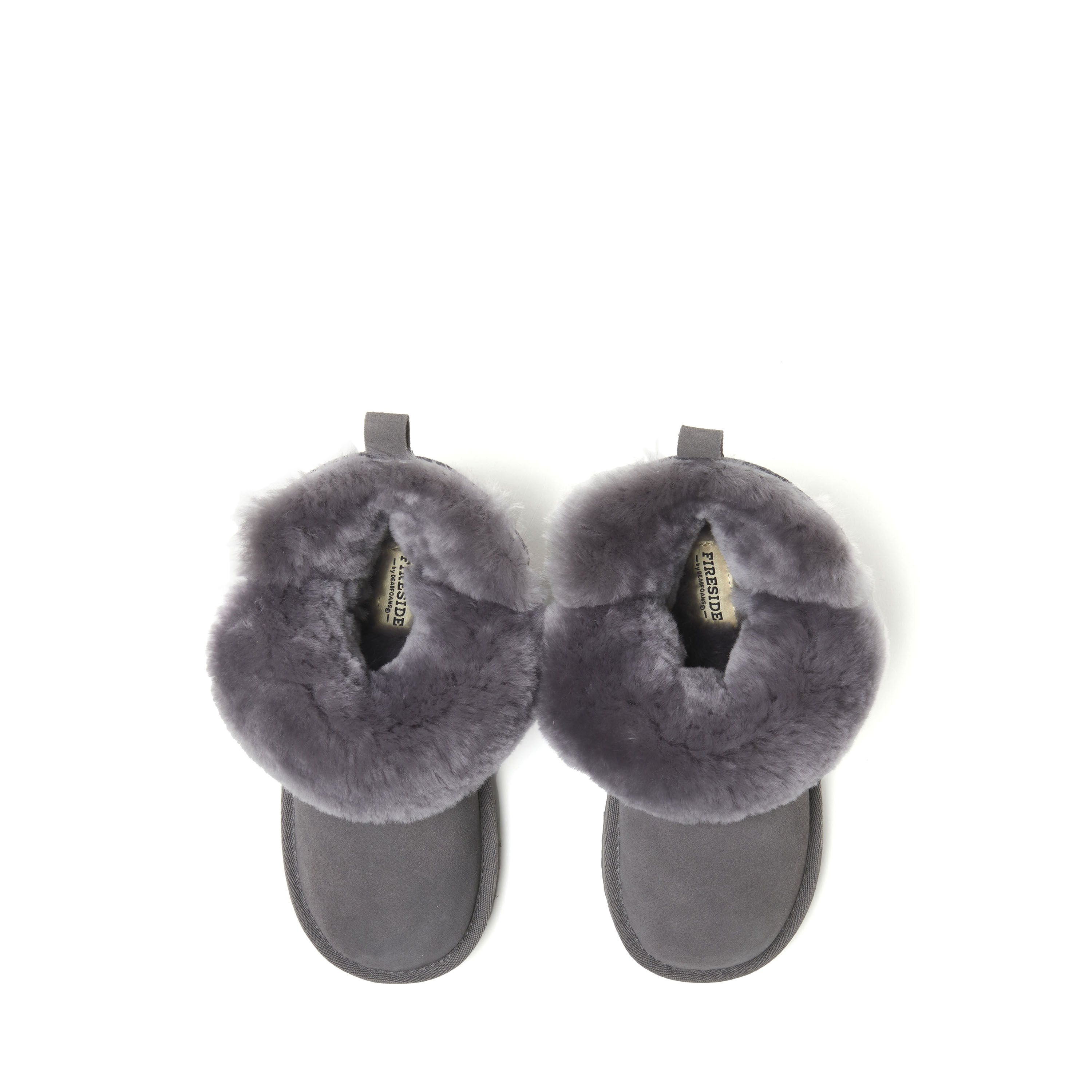 Kid's Fireside by Dearfoams Bunbury Genuine Shearling Boot