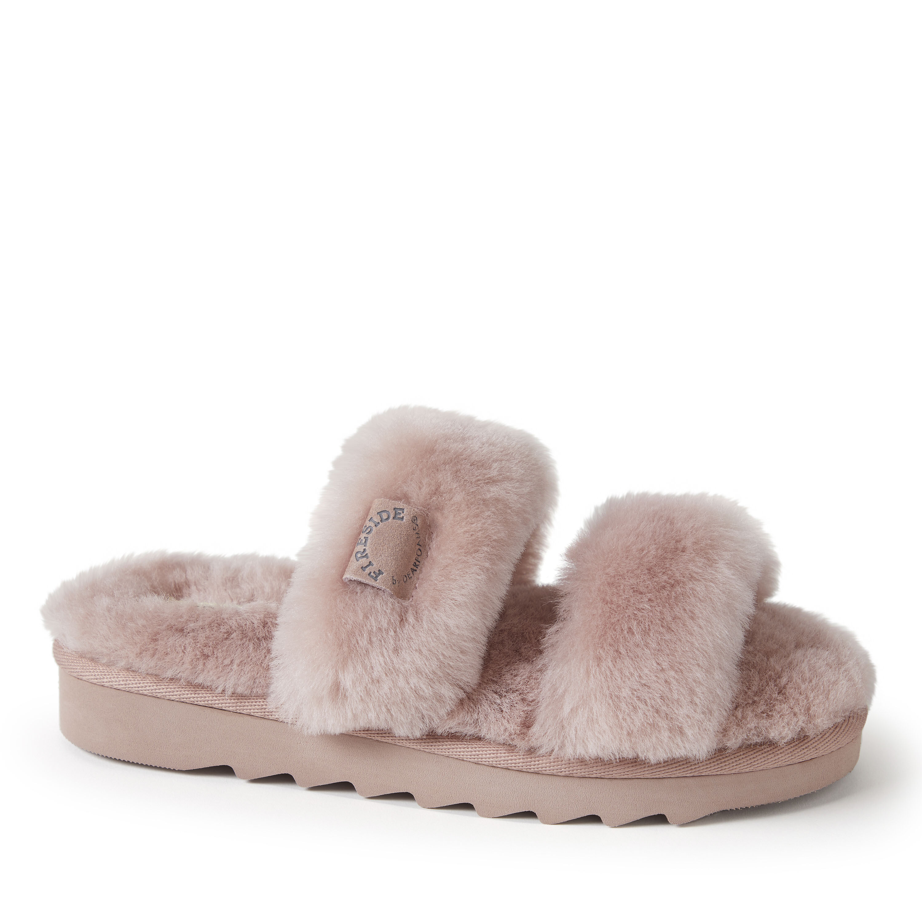 Fuzzette genuine shearling slipper best sale