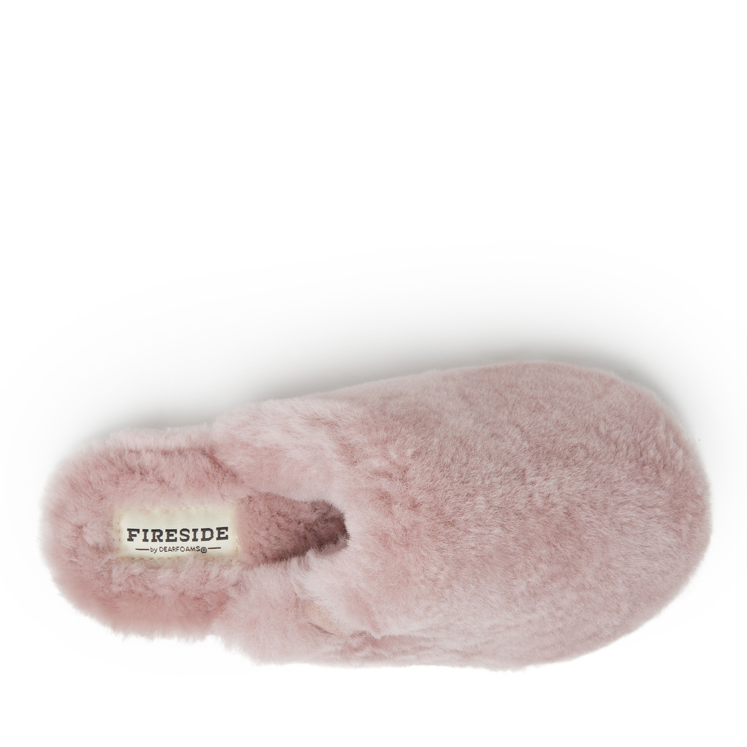 Women's  Fireside By Dearfoams Shelly Beach Genuine Shearling Scuff