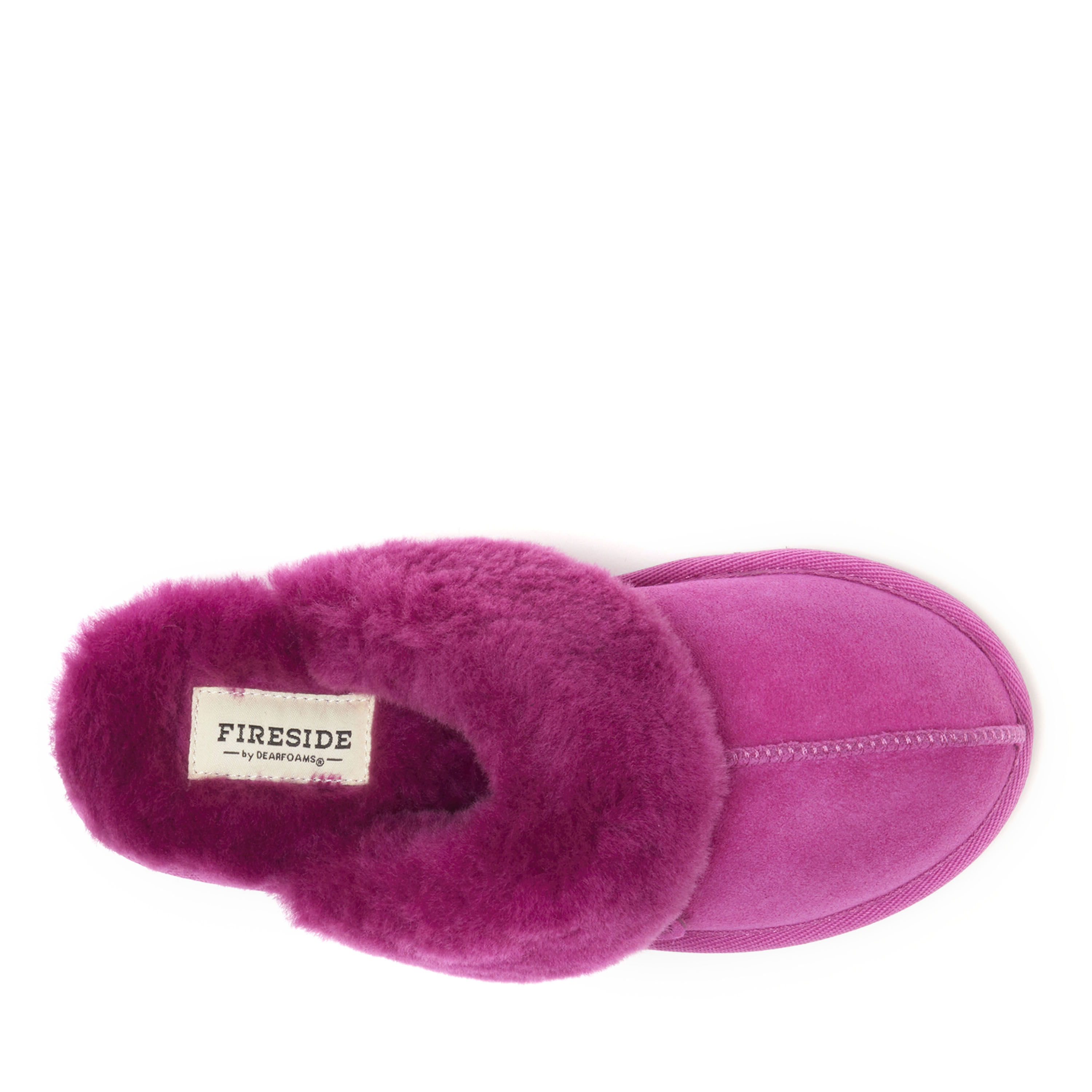 Women's Fireside By Dearfoams Sydney Genuine Shearling Scuff