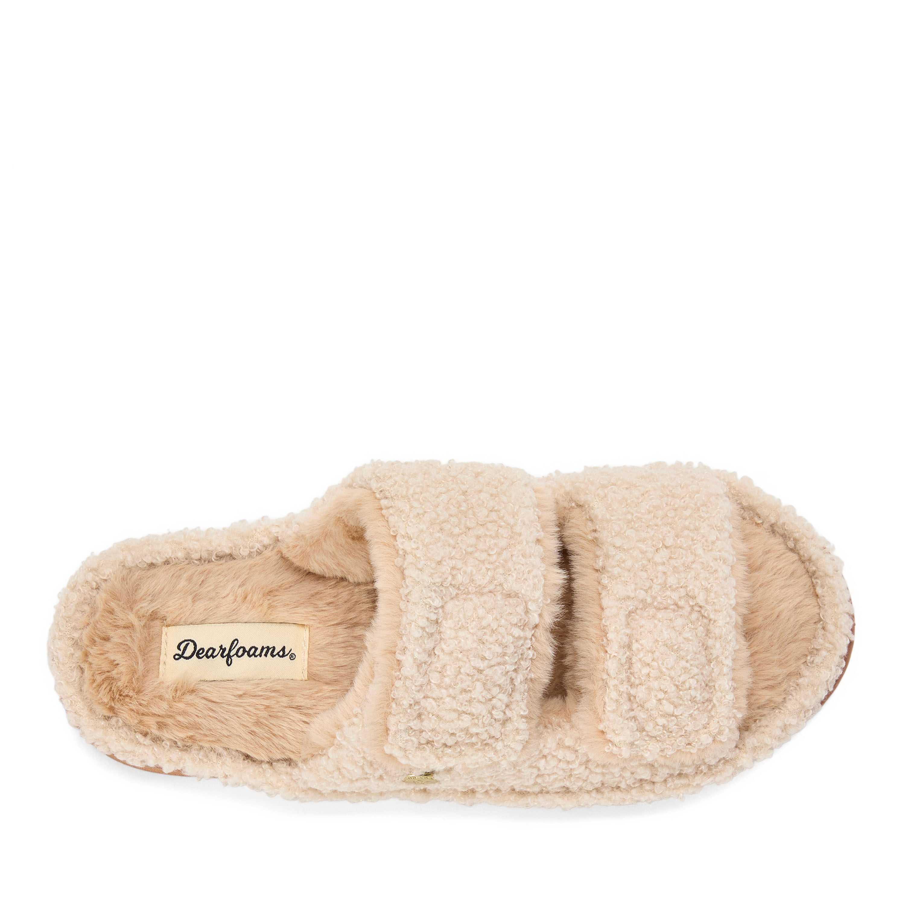 Women's Regina Teddy Double Band Slide