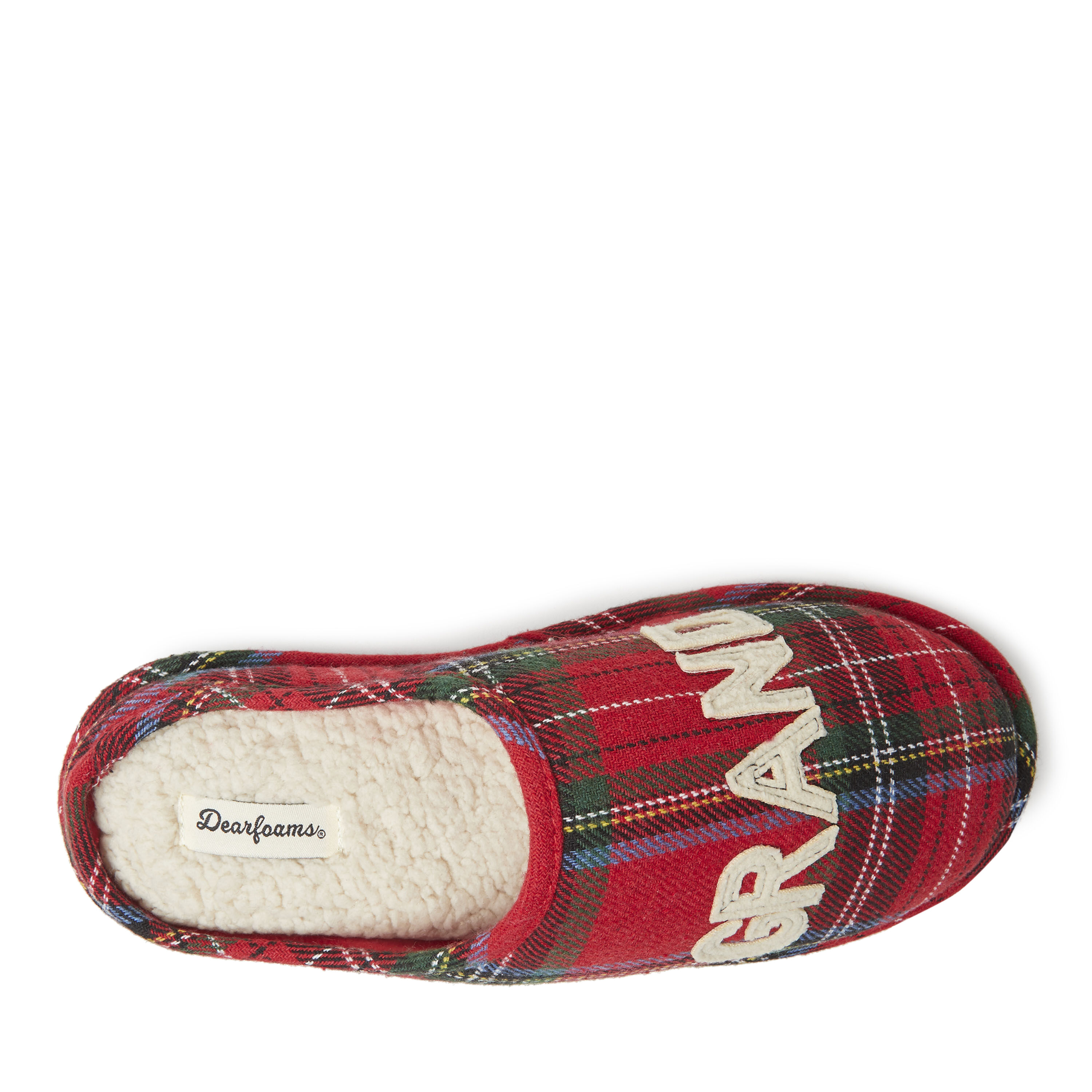 Unisex Grand Bear Plaid Clog Slipper