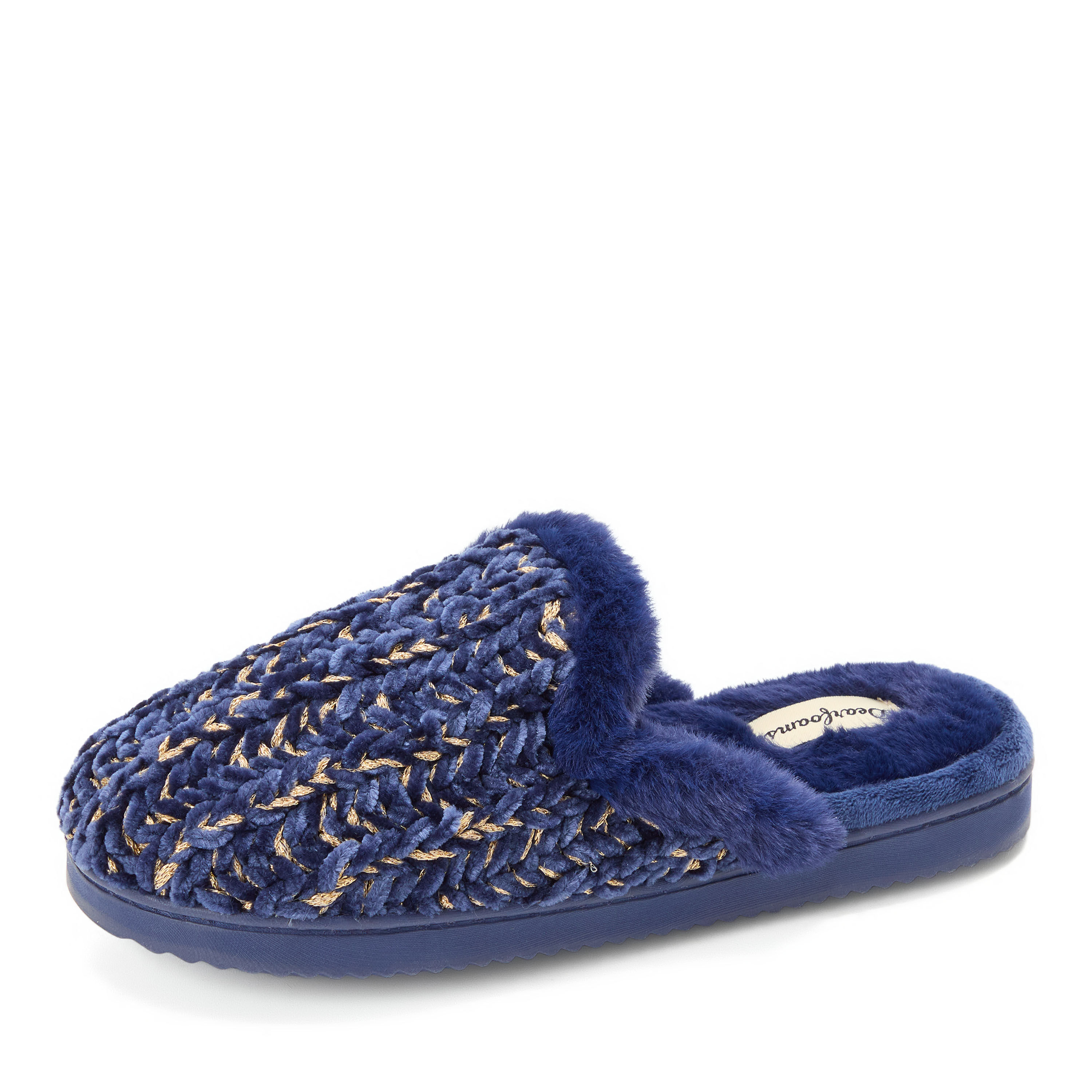 Women's Paris Chenille Shaped Tab Scuff