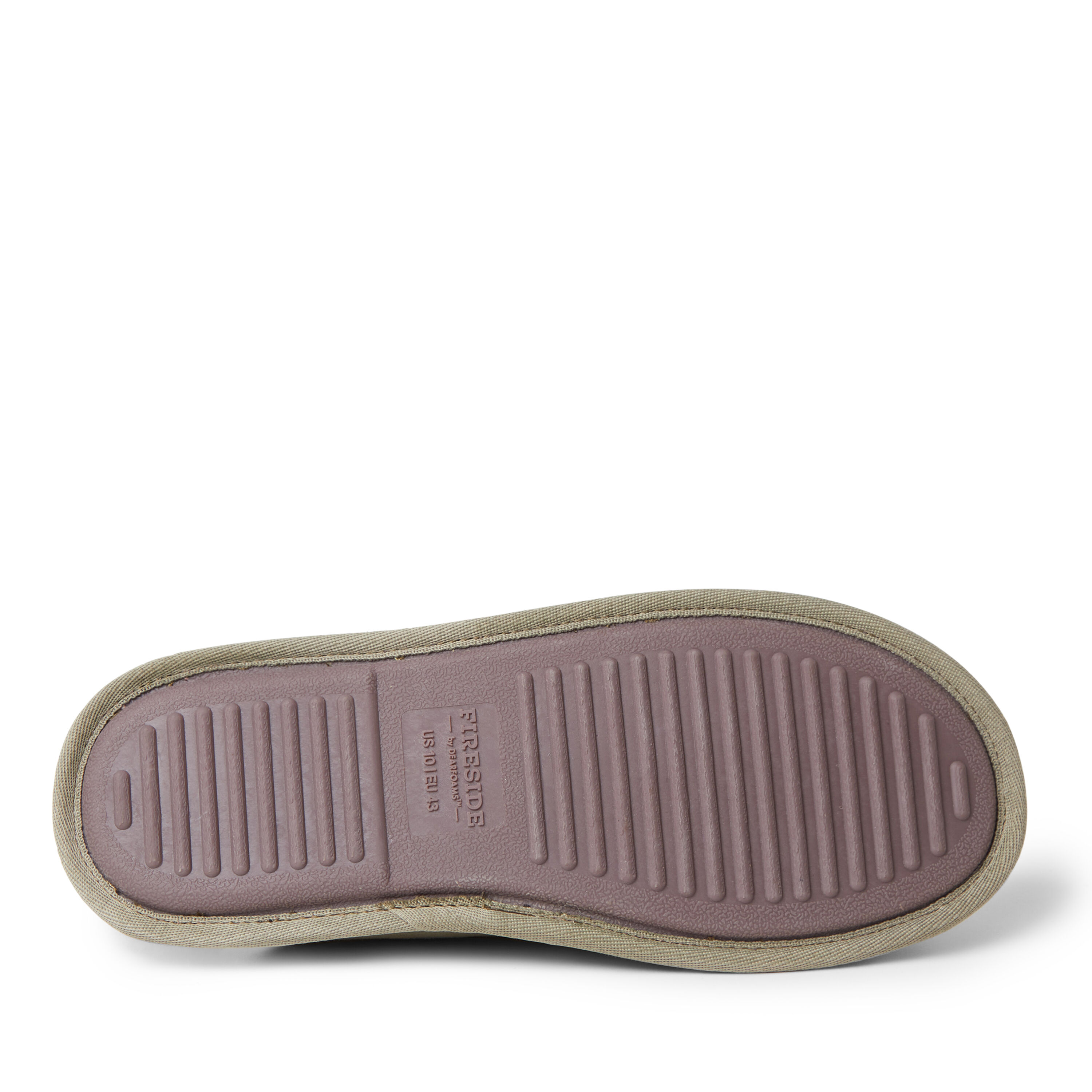 Men's Fireside by Dearfoams Warwick Genuine Shearling Scuff Slipper