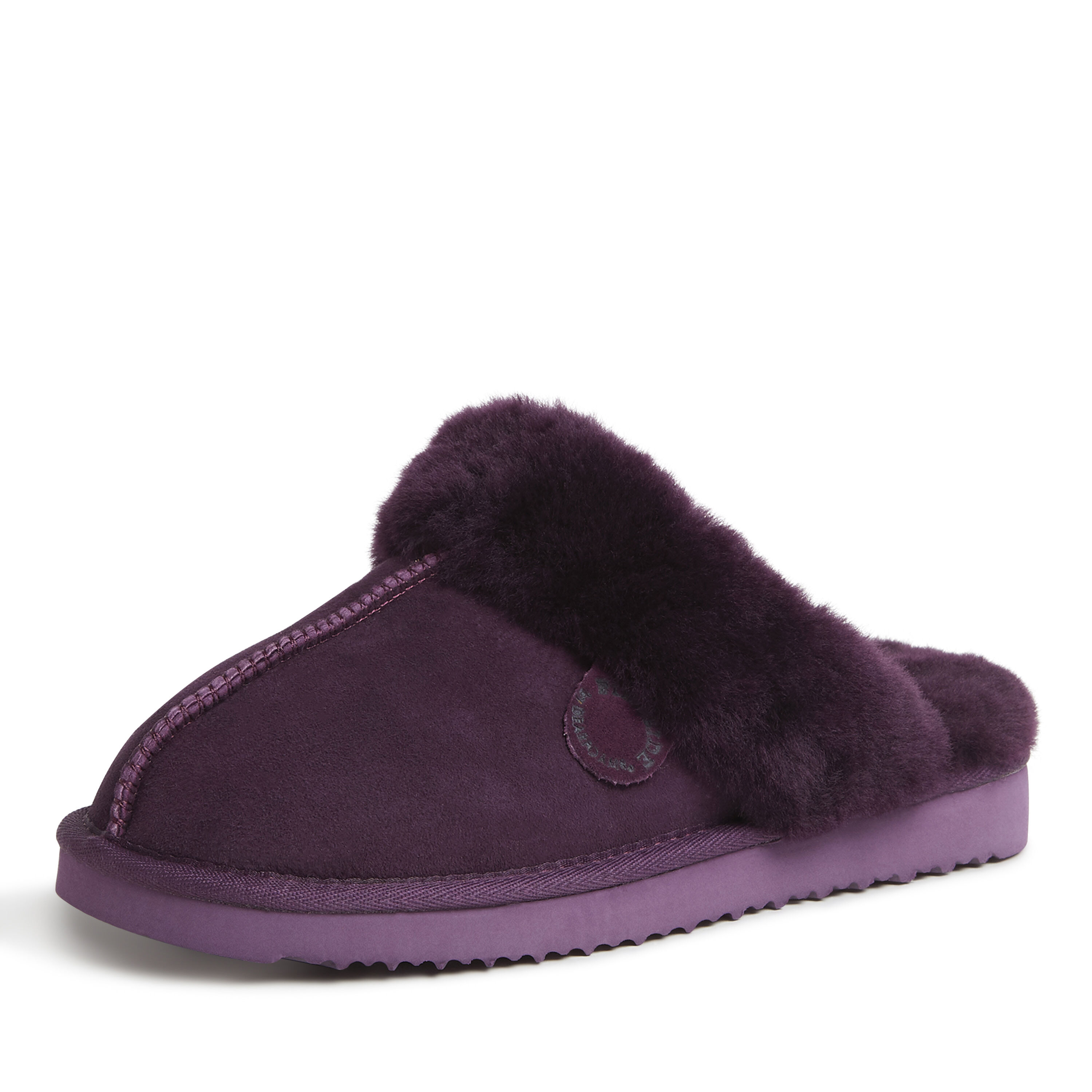 Women's Fireside by Dearfoams Sydney Genuine Shearling Scuff Slipper