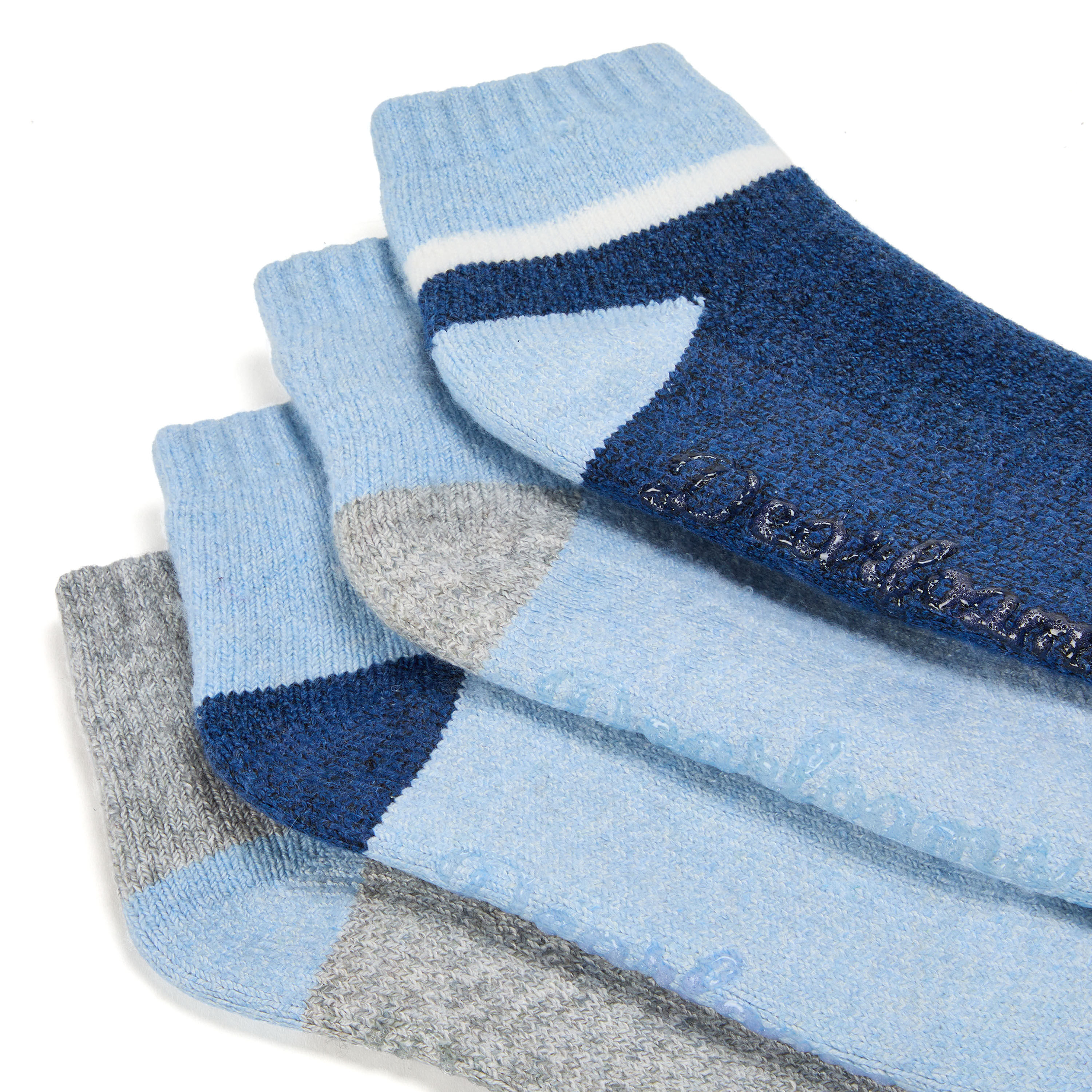 Women's Colorblock Stripe Lounge Socks