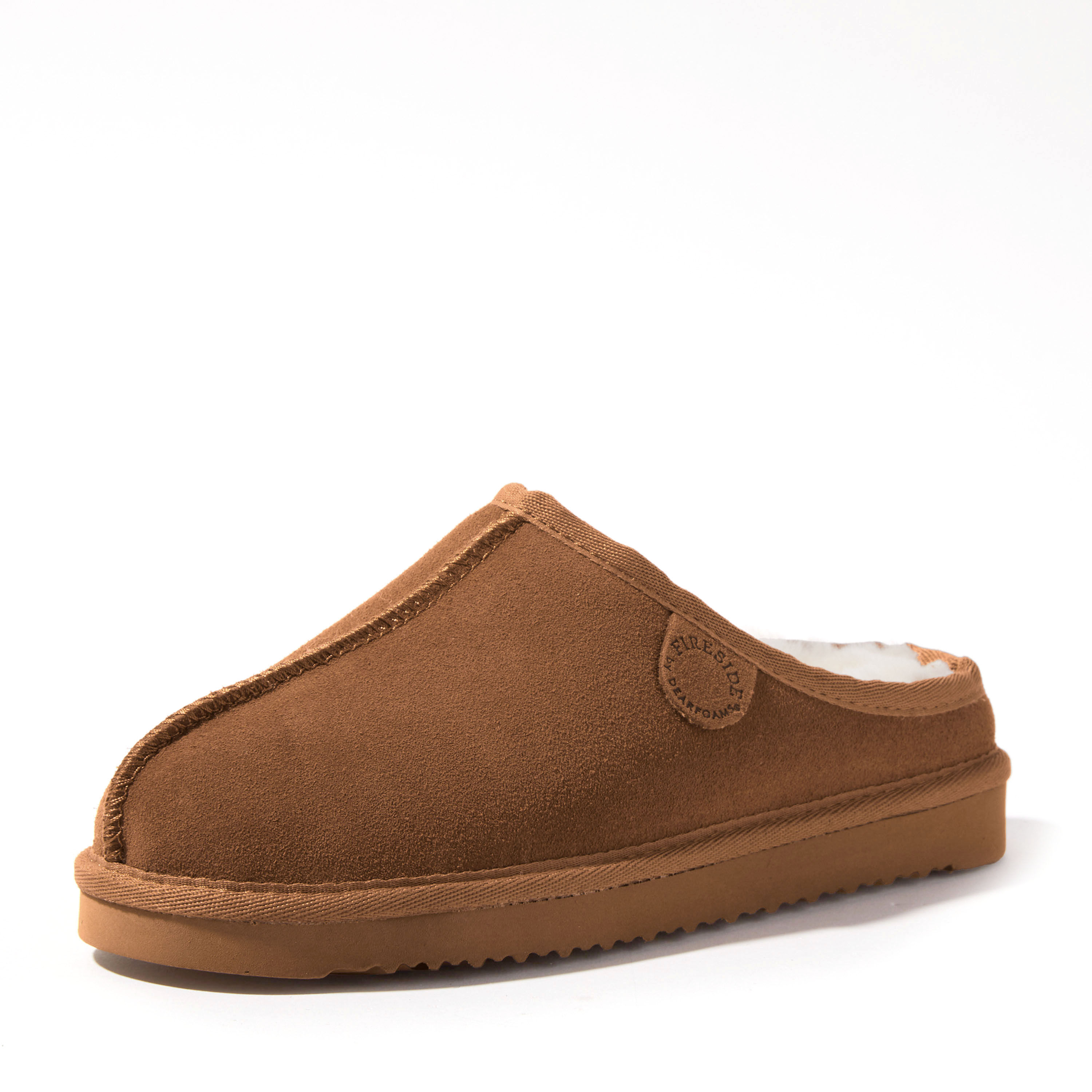Women's Fireside by Dearfoams Greta Genuine Shearling Clog - Water Resistant