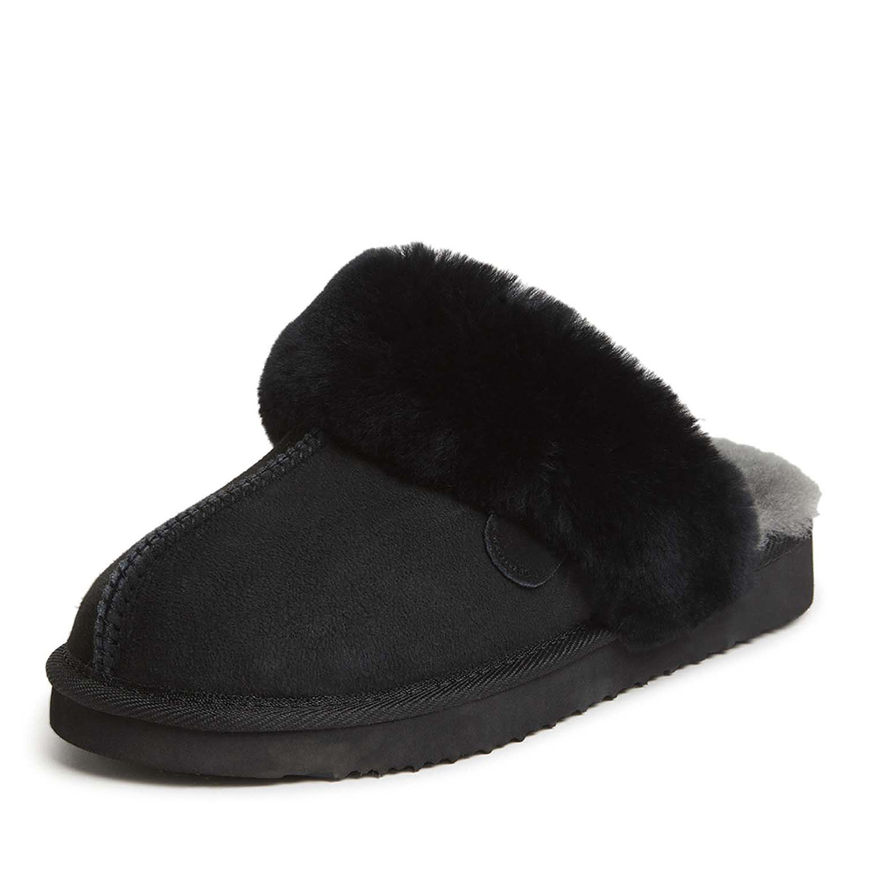 Women's Fireside by Dearfoams Sydney Genuine Shearling Scuff Slipper
