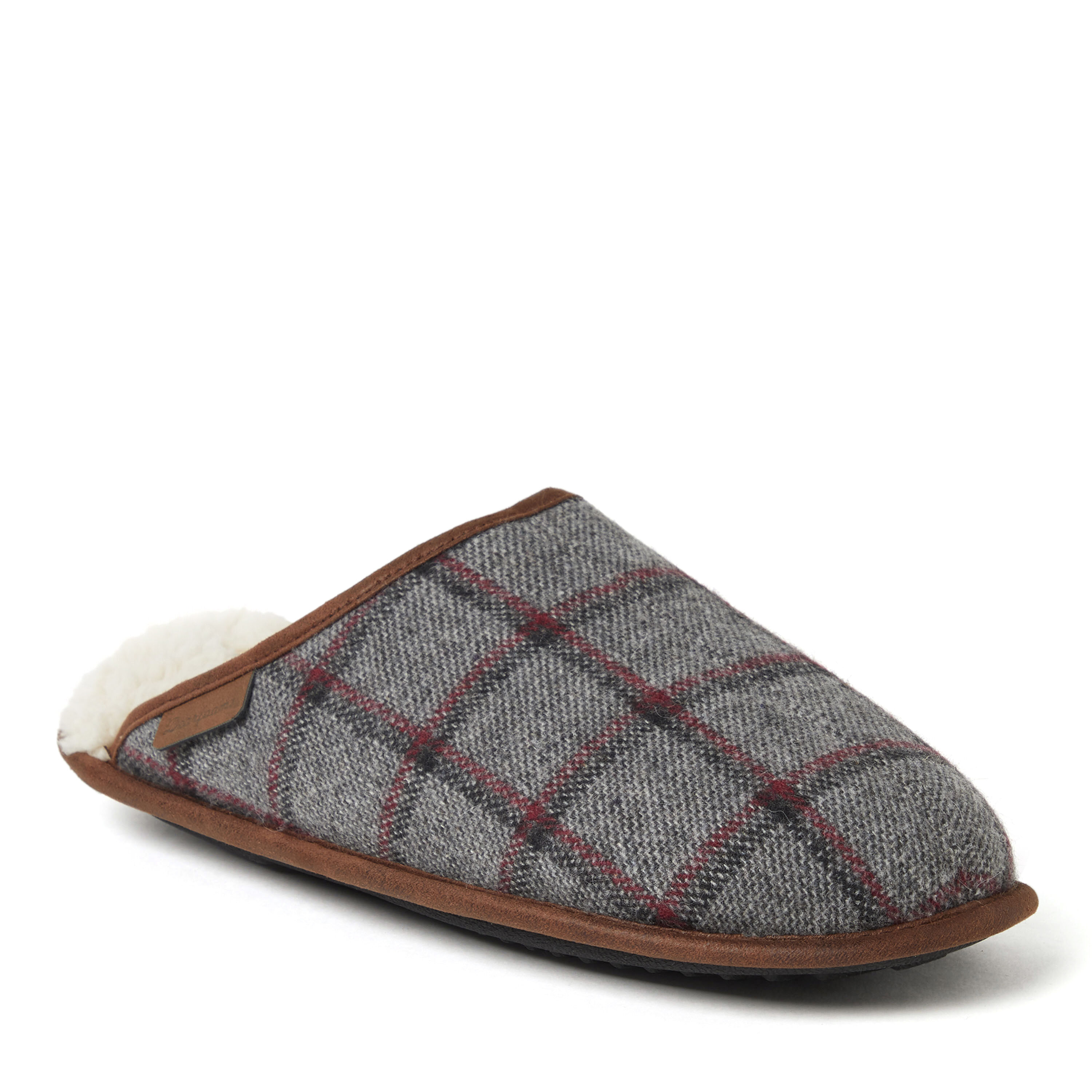 Men's plaid slippers 2025