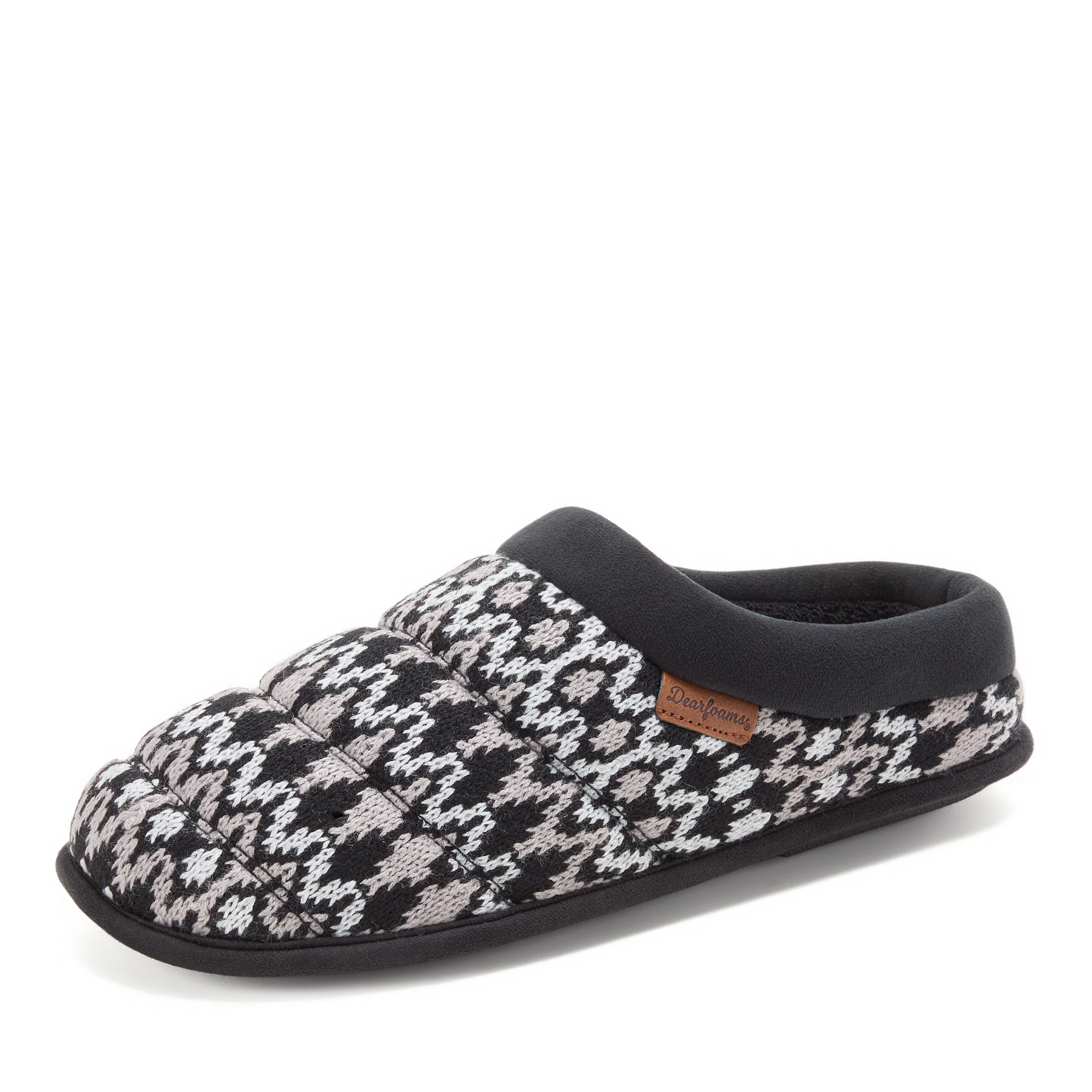 Men's Asher Quilted Marled Knit Clog