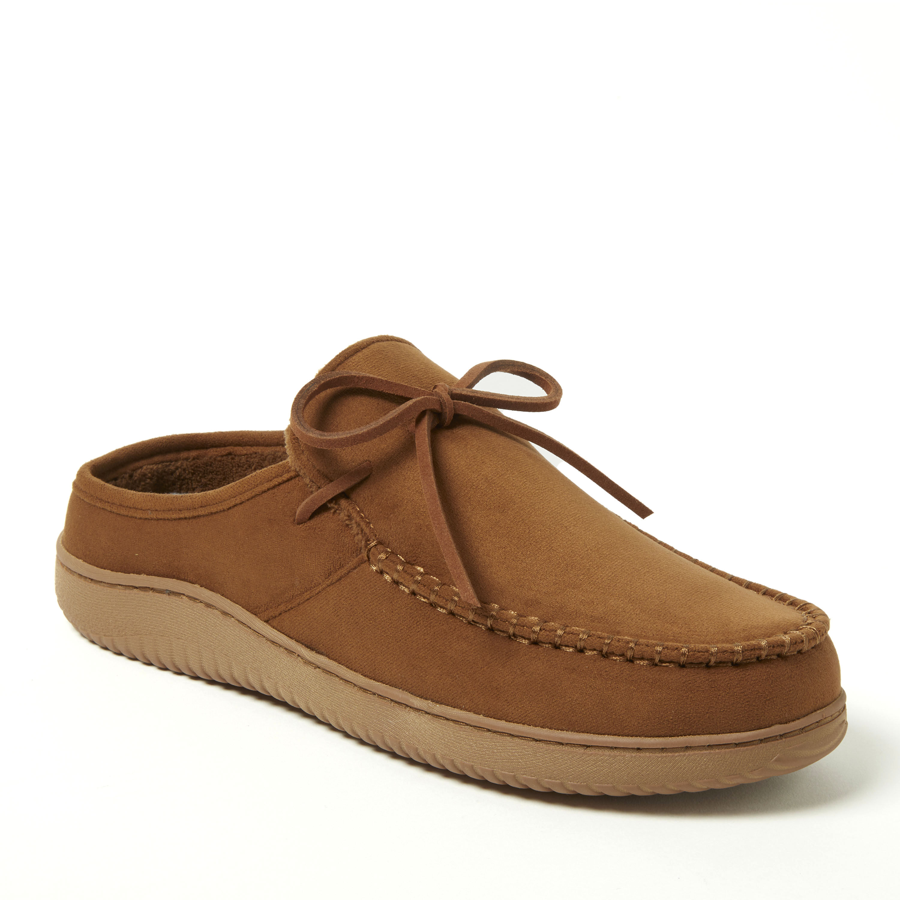 Dearfoams men's moc toe clog slippers sales