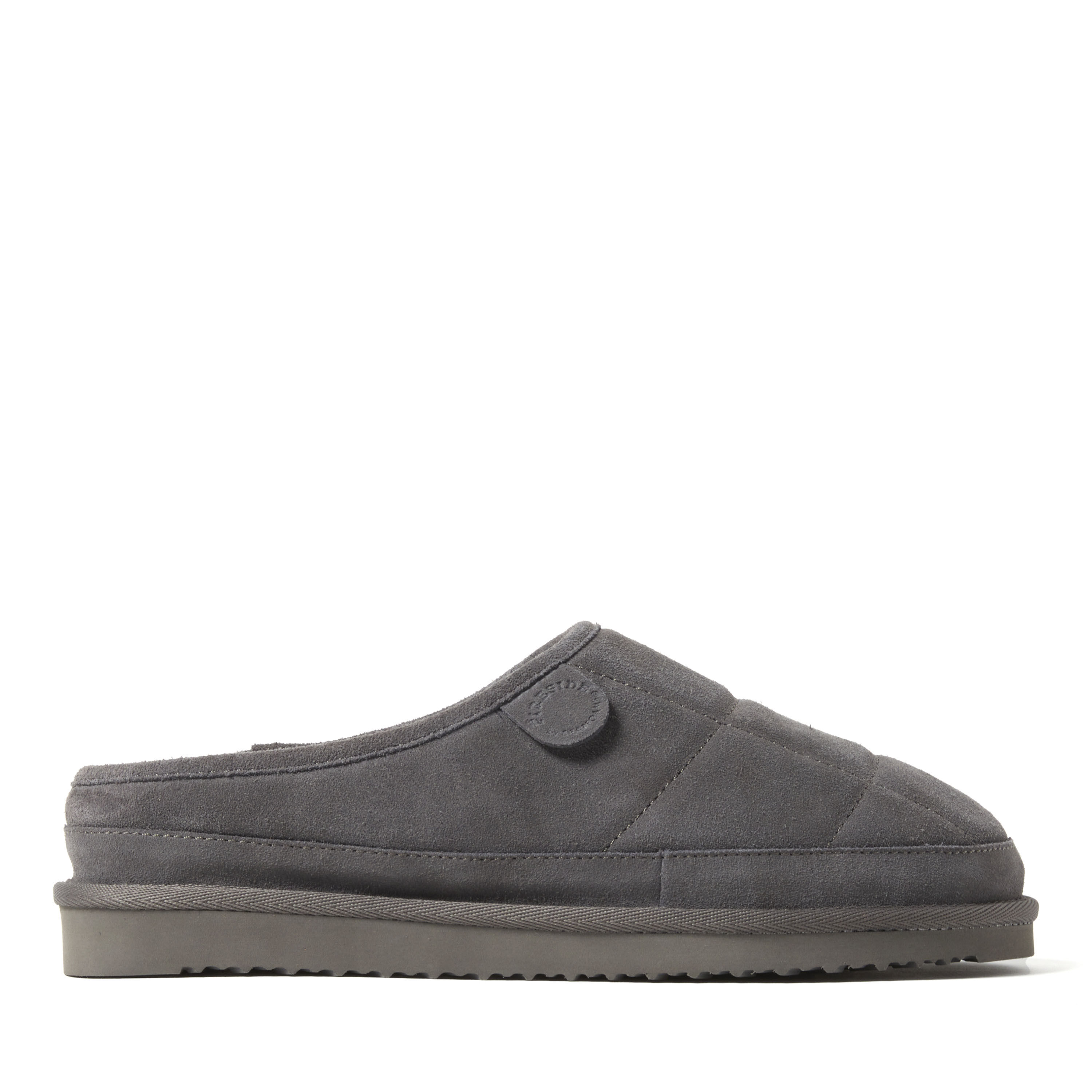 Men's Fireside by Dearfoams Grafton Quilted Genuine Shearling Clog