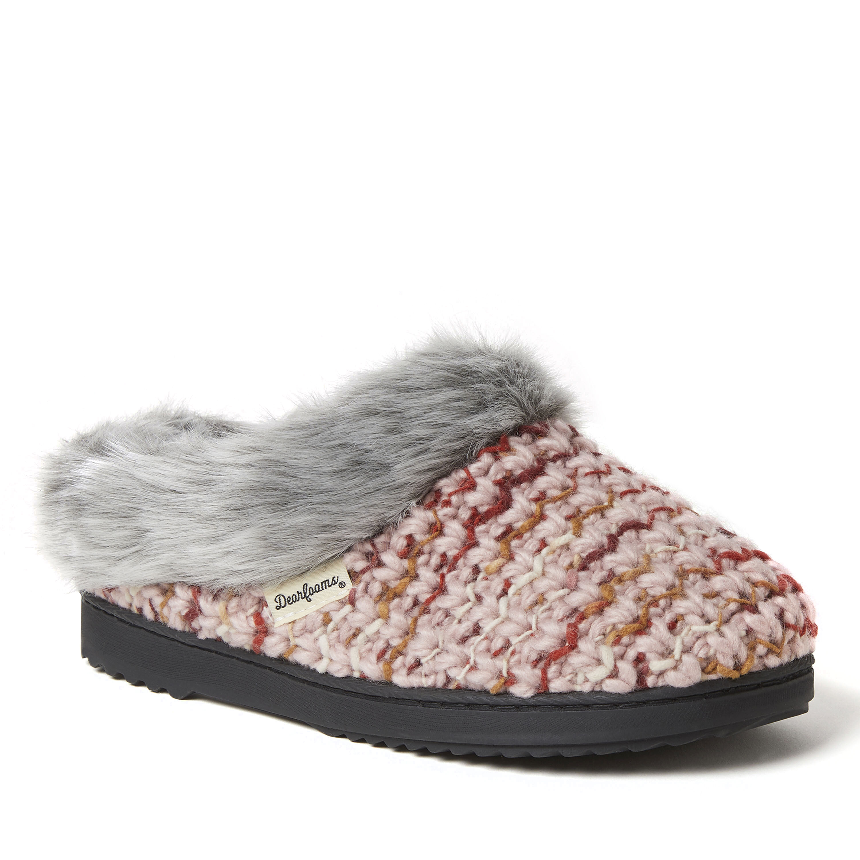 Women's Hannah Textured Knit Clog Slipper