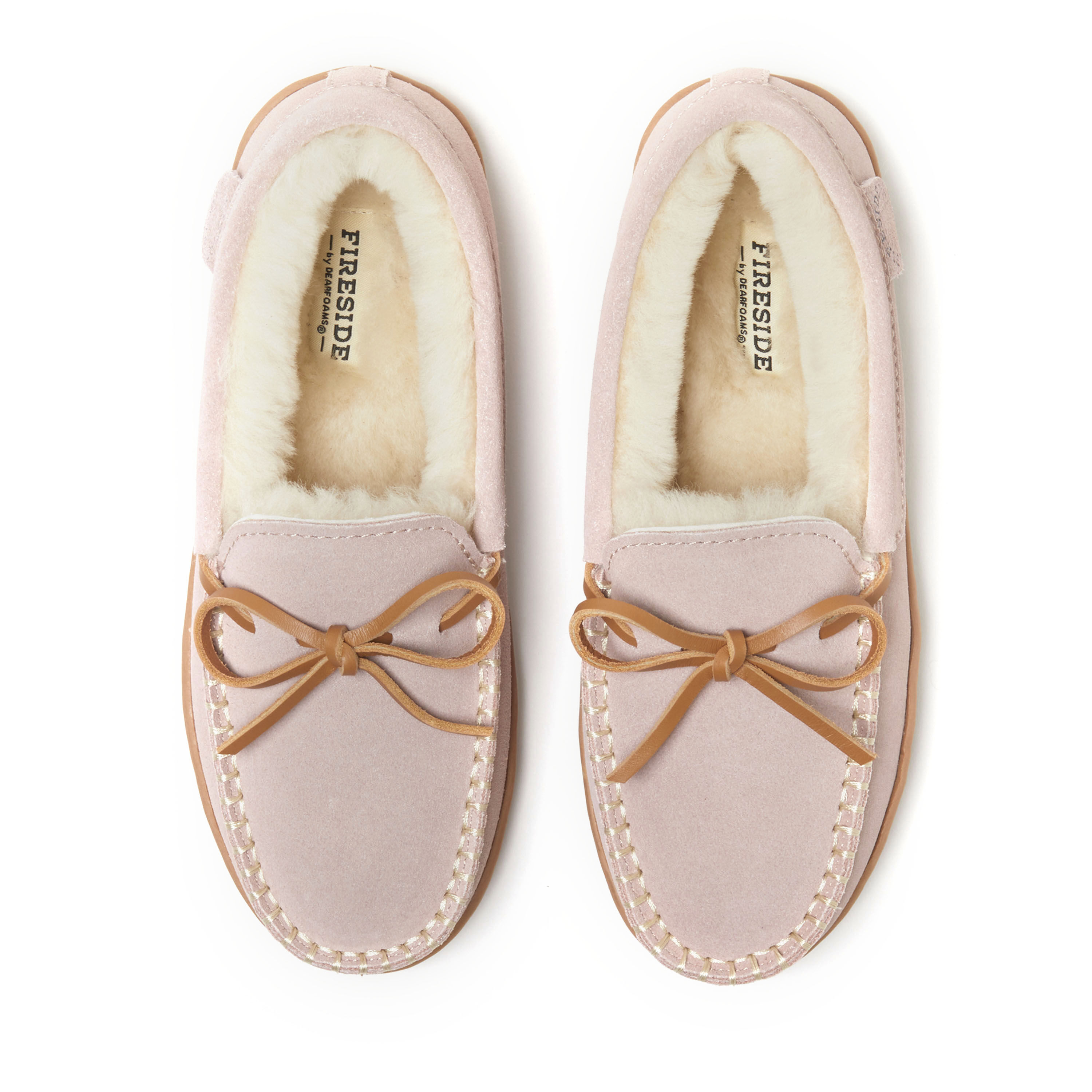 Women's dearfoam moccasin slippers new arrivals