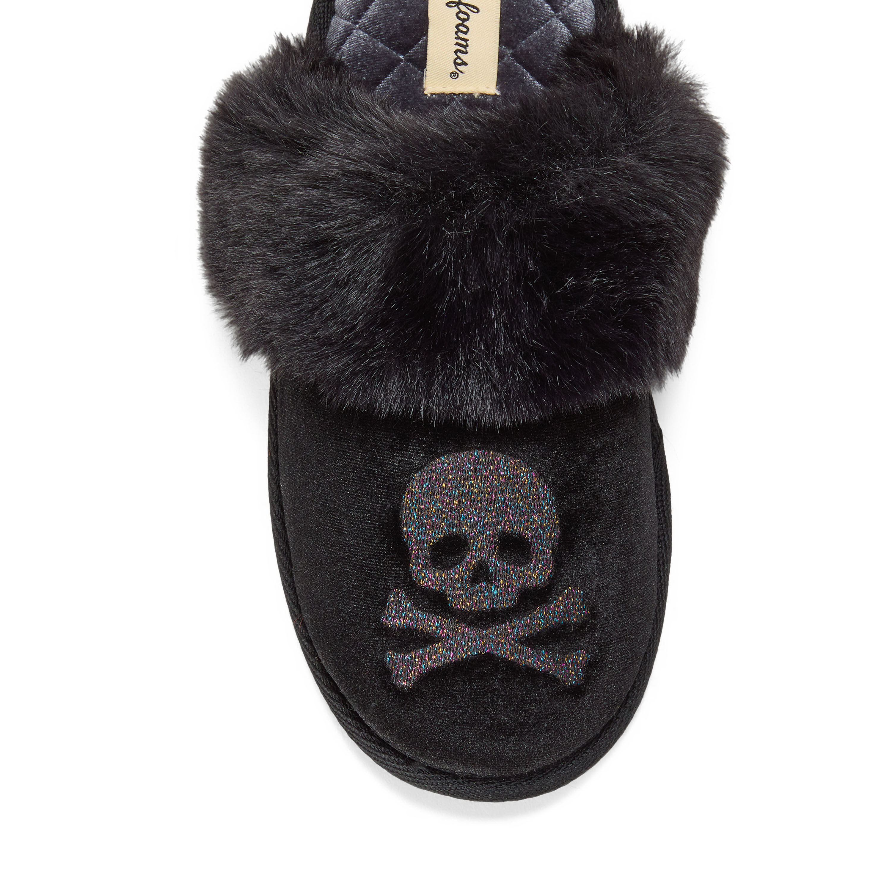 Women's Halloween Velour Scuff