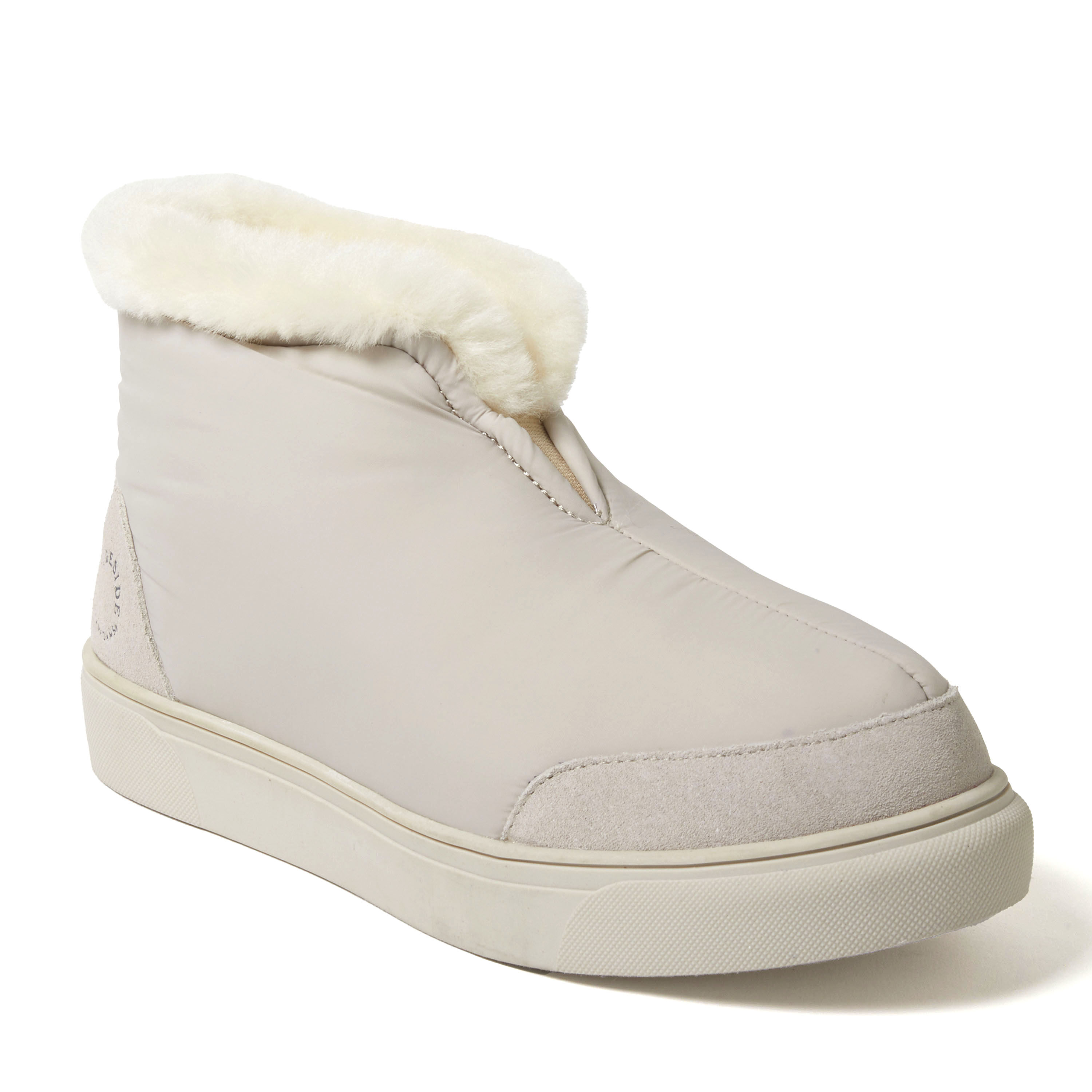 Women s Fireside by Dearfoams Shearling Warm Up Bootie
