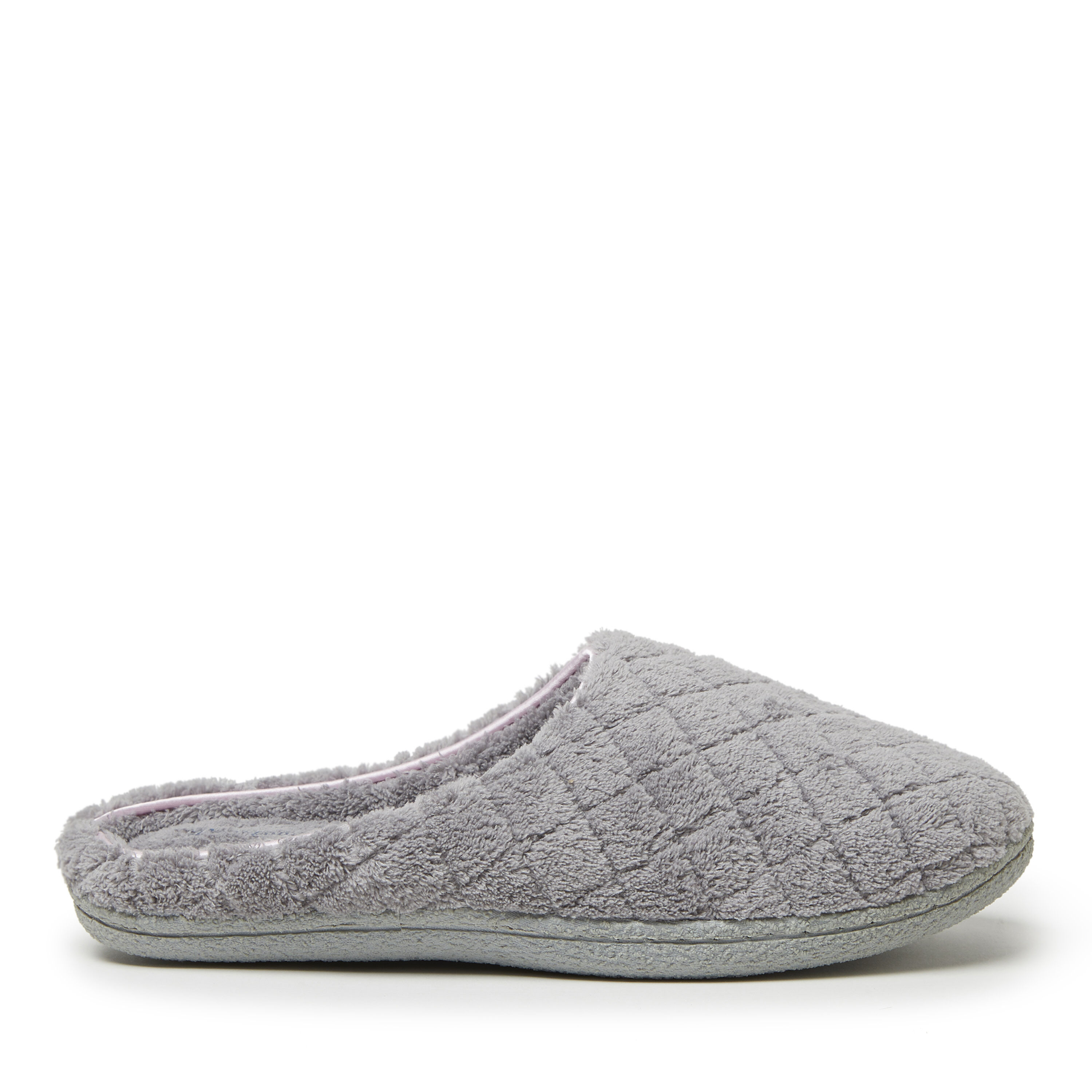 Grey dearfoam slippers discount