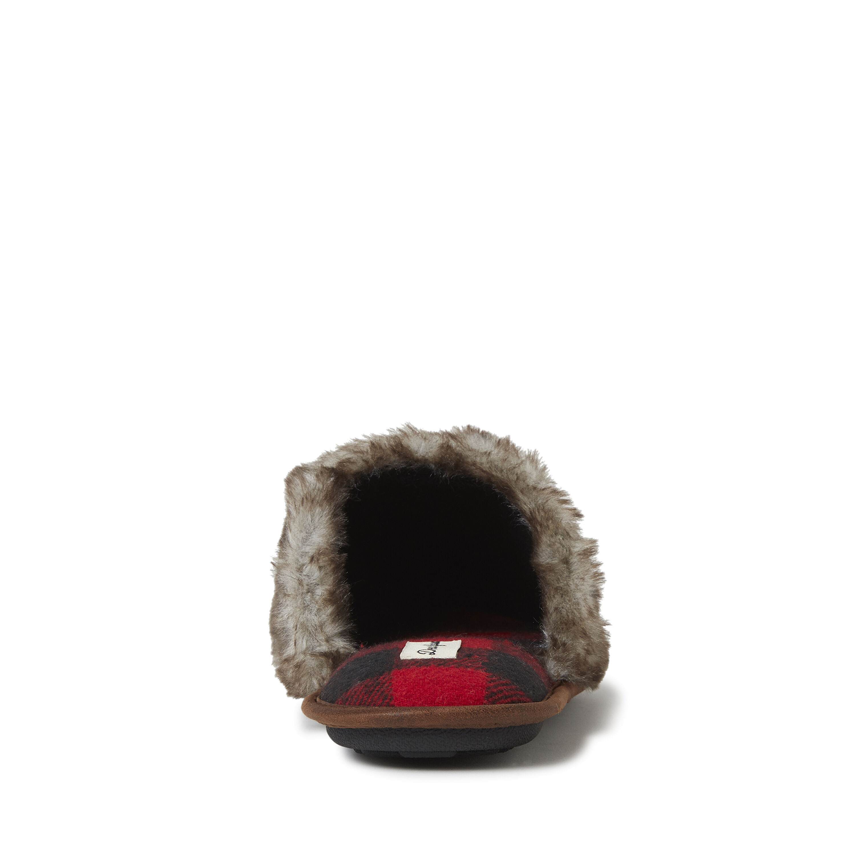 Men's Furry Uncle or Big Bro Bear Scuff Slipper