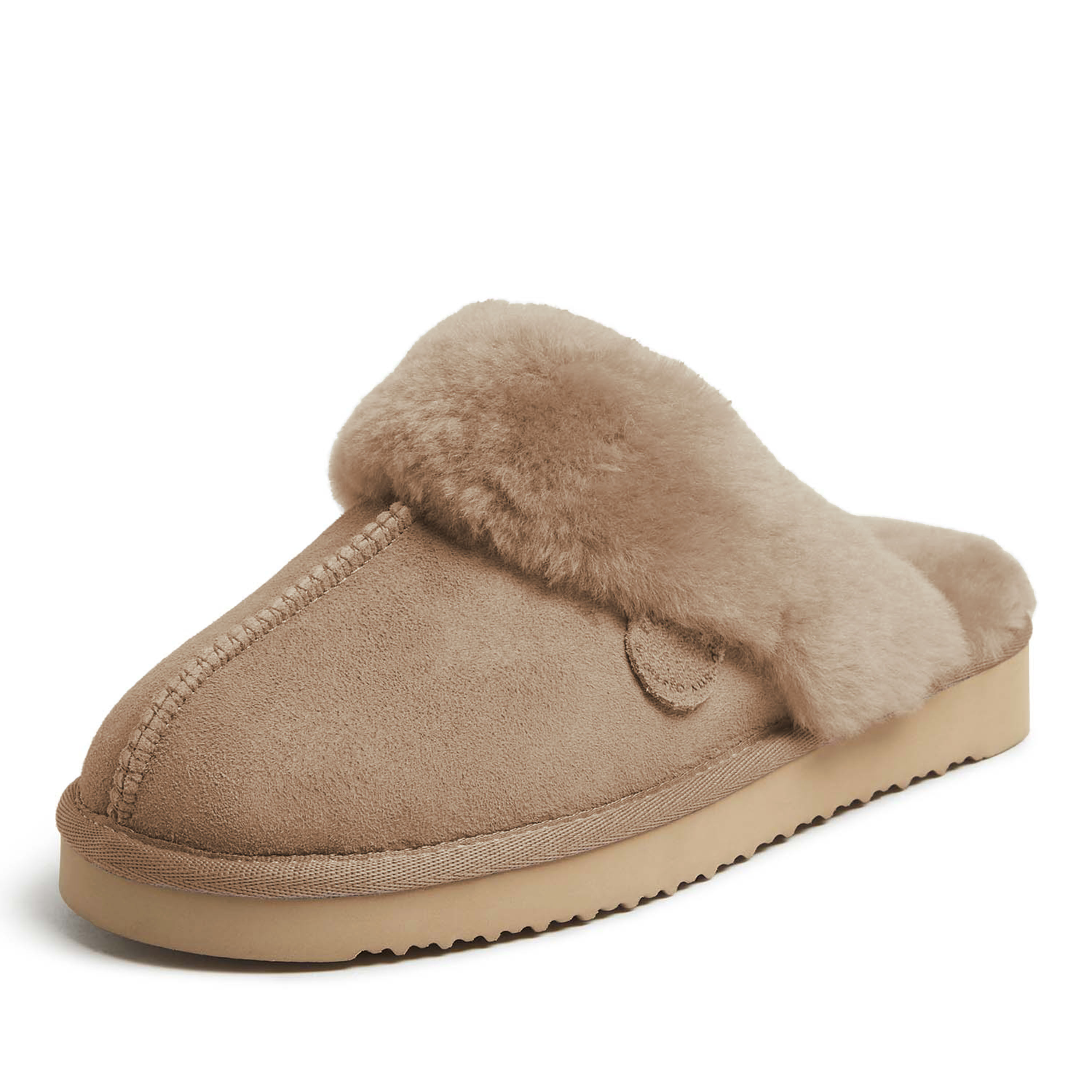 Women's Fireside by Dearfoams Sydney Genuine Shearling Scuff Slipper
