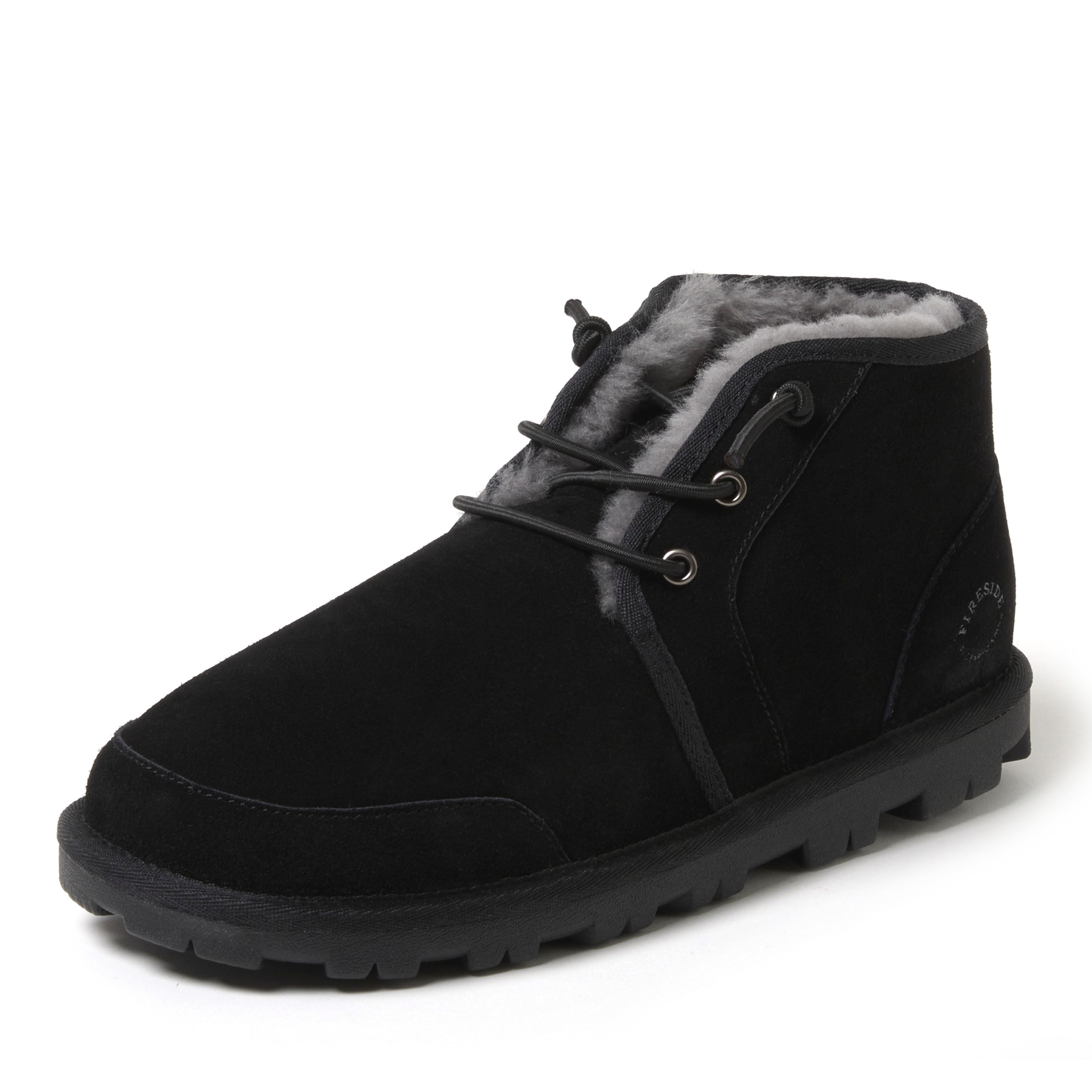 Men's Fireside by Dearfoams Shepparton Ez Lace Up Boot