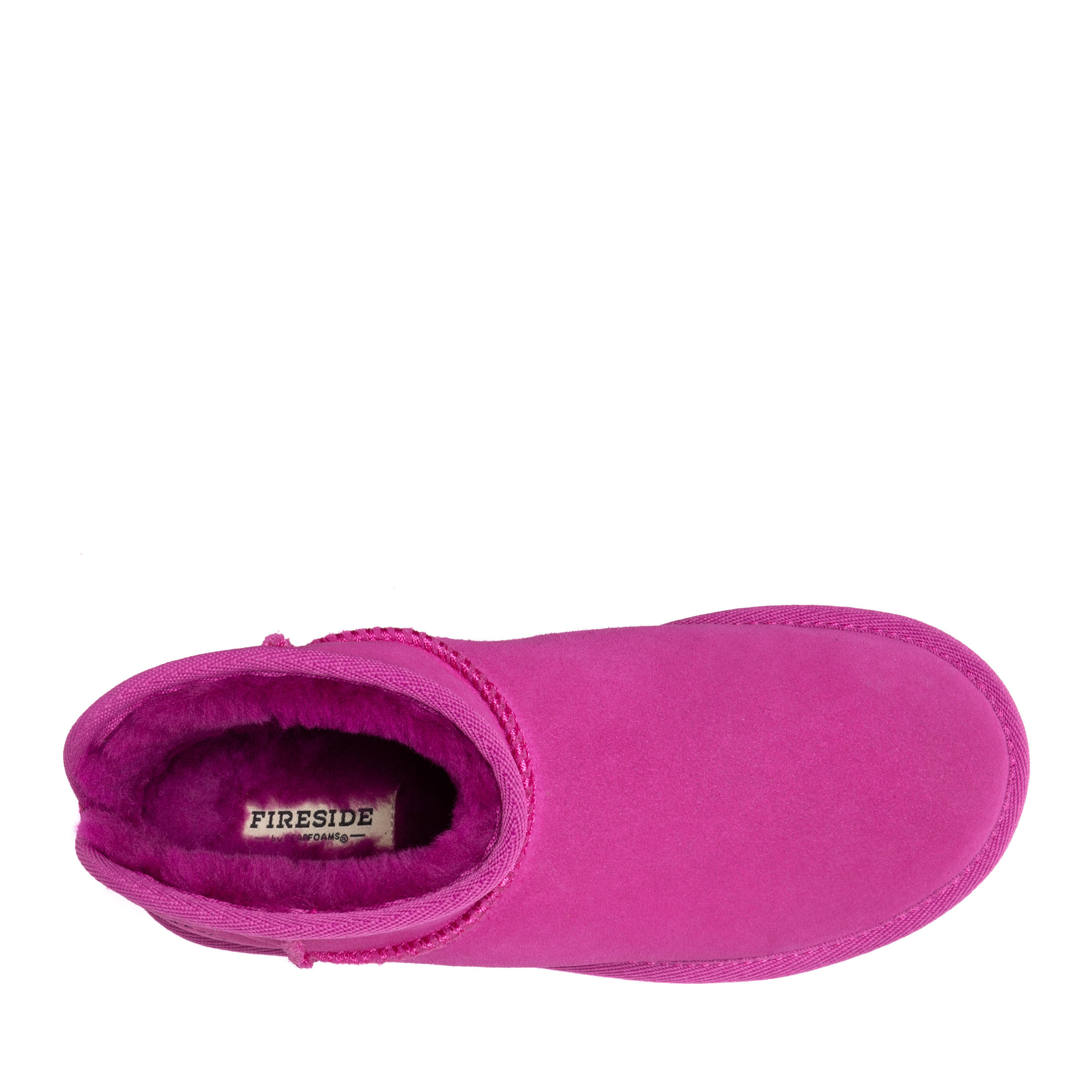 Women's Fireside by Dearfoams Kingston Genuine Shearling Platform Bootie