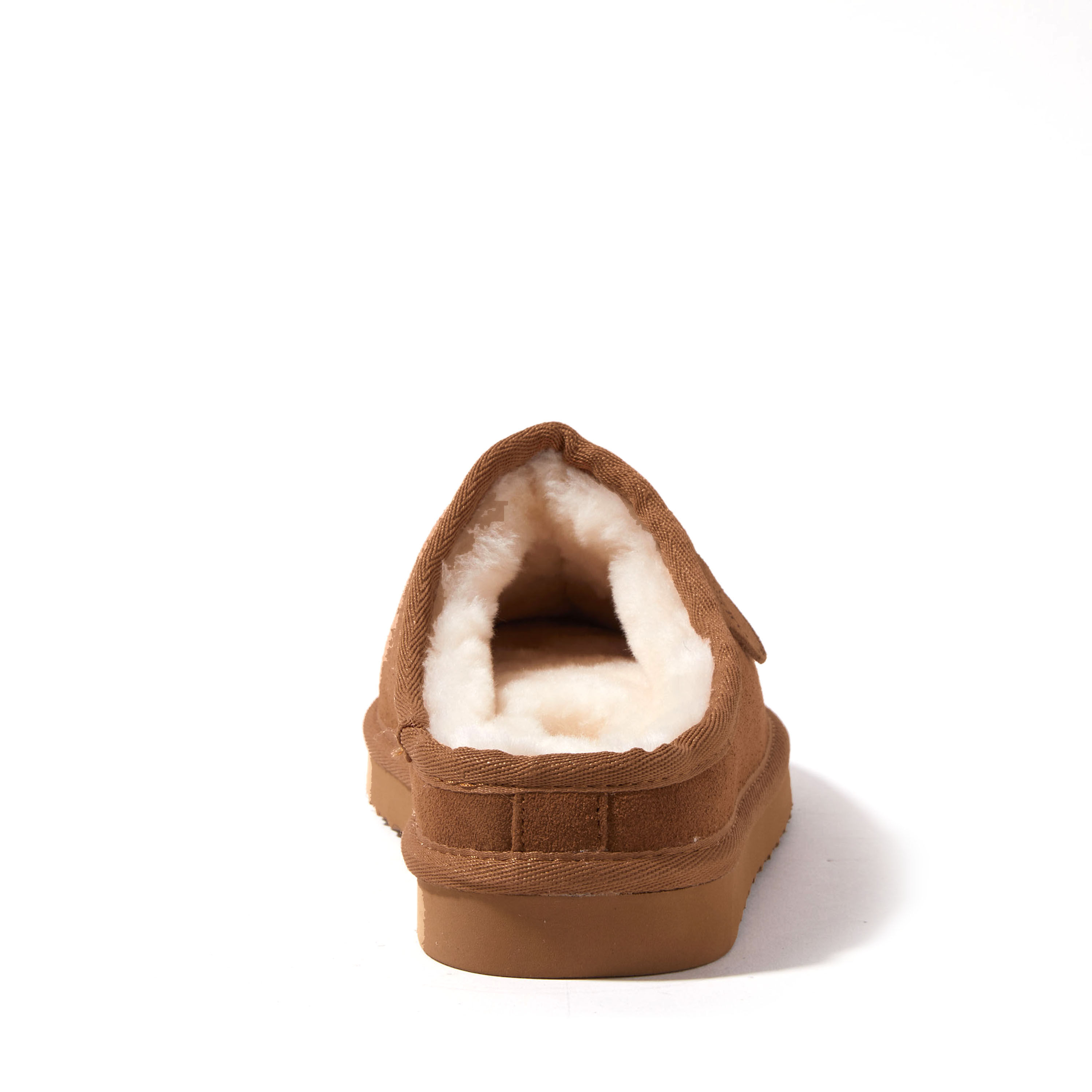 Women's Fireside by Dearfoams Greta Genuine Shearling Clog