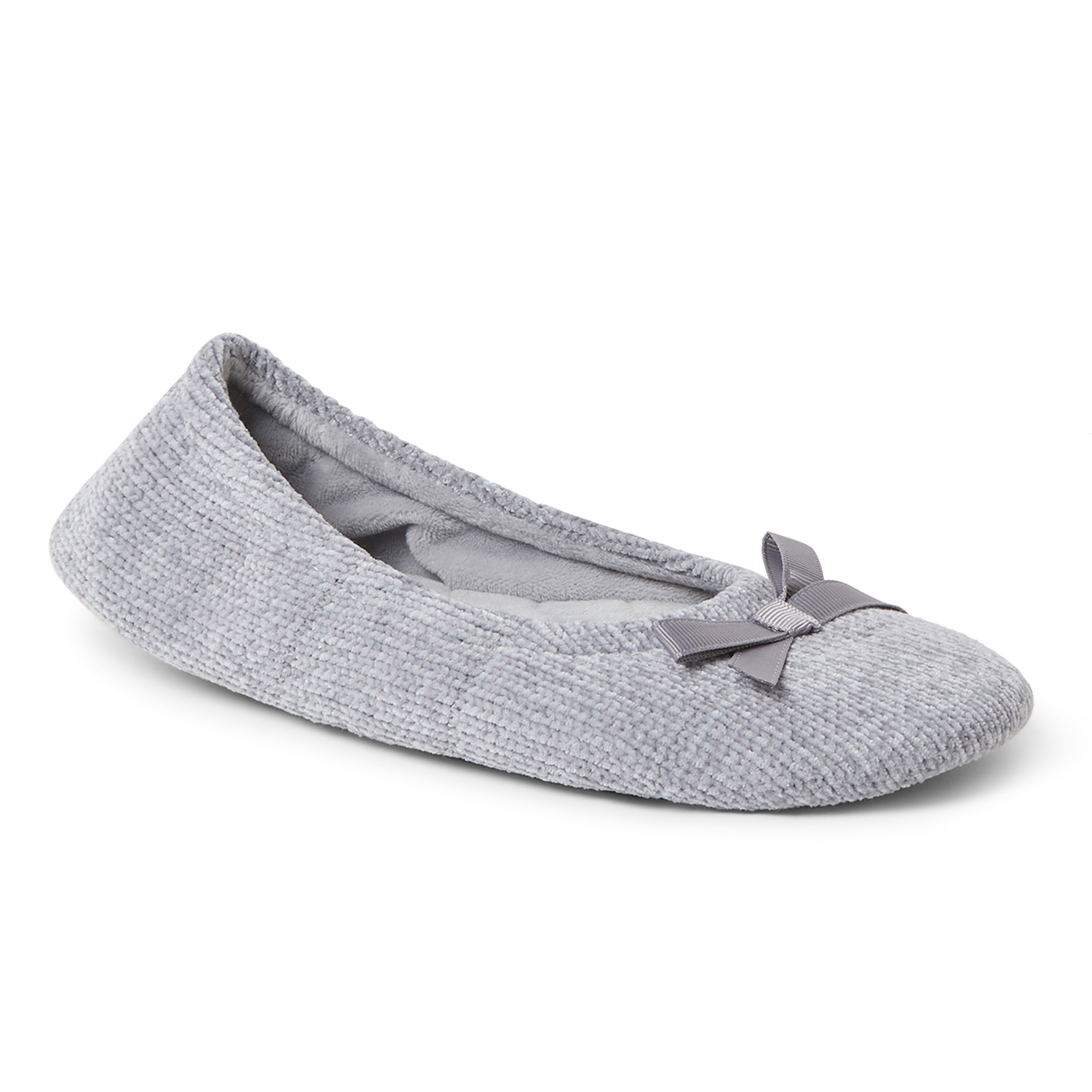 Dearfoams ballerina memory foam hot sale slippers