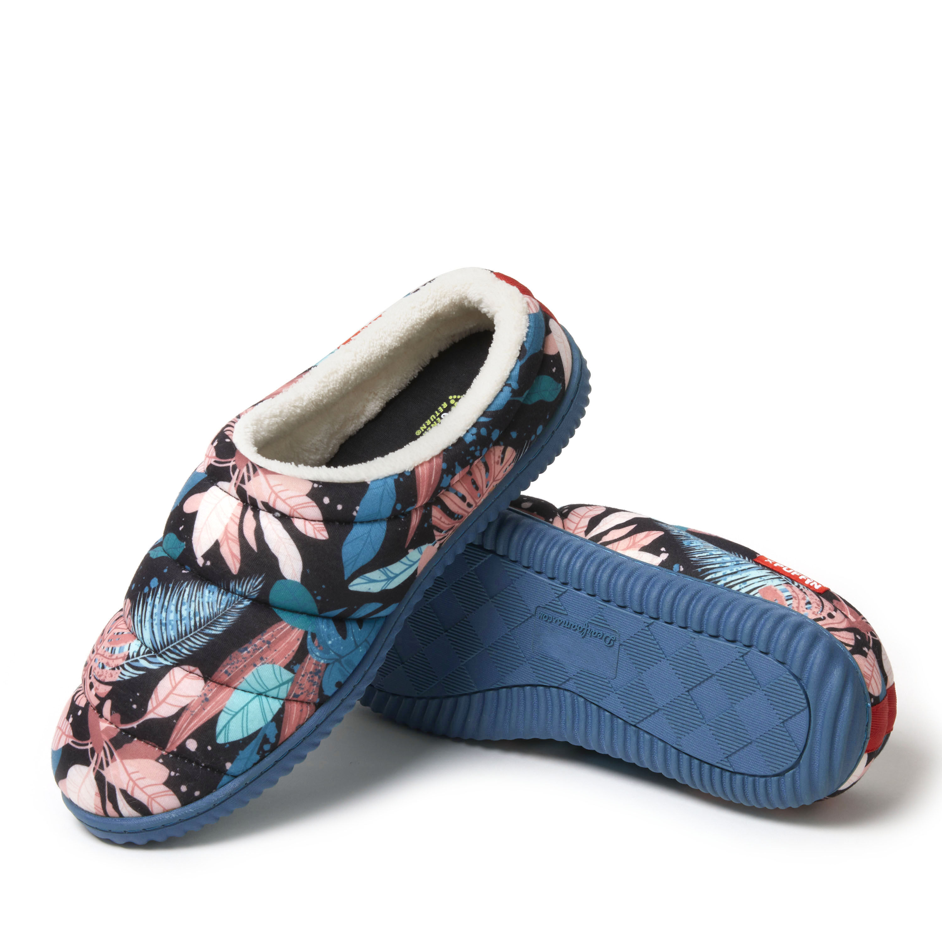 Men's Dearfoams x Puffin Aloha Clog and Drinkwear Bundle