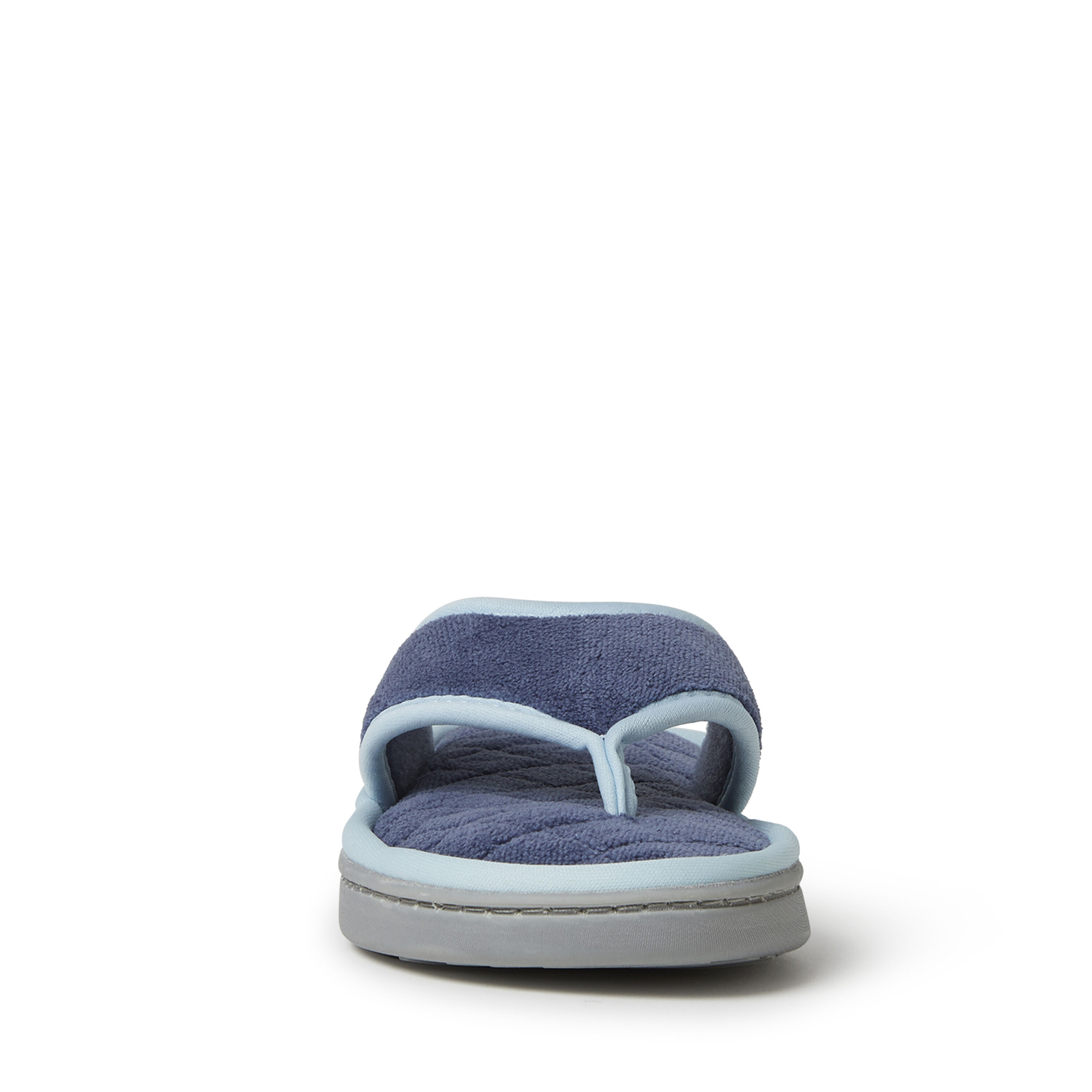 Women's Melanie Terry Thong  with Quilted Footbed Slipper