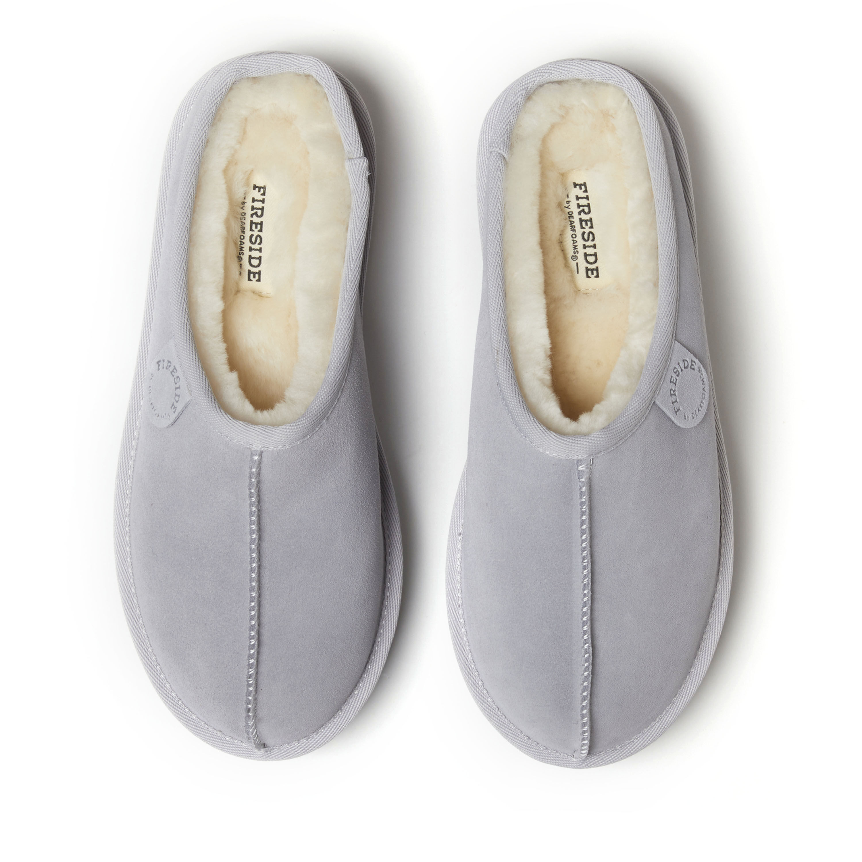 Women's Fireside by Dearfoams Queenstown Platform Genuine Shearling Clog