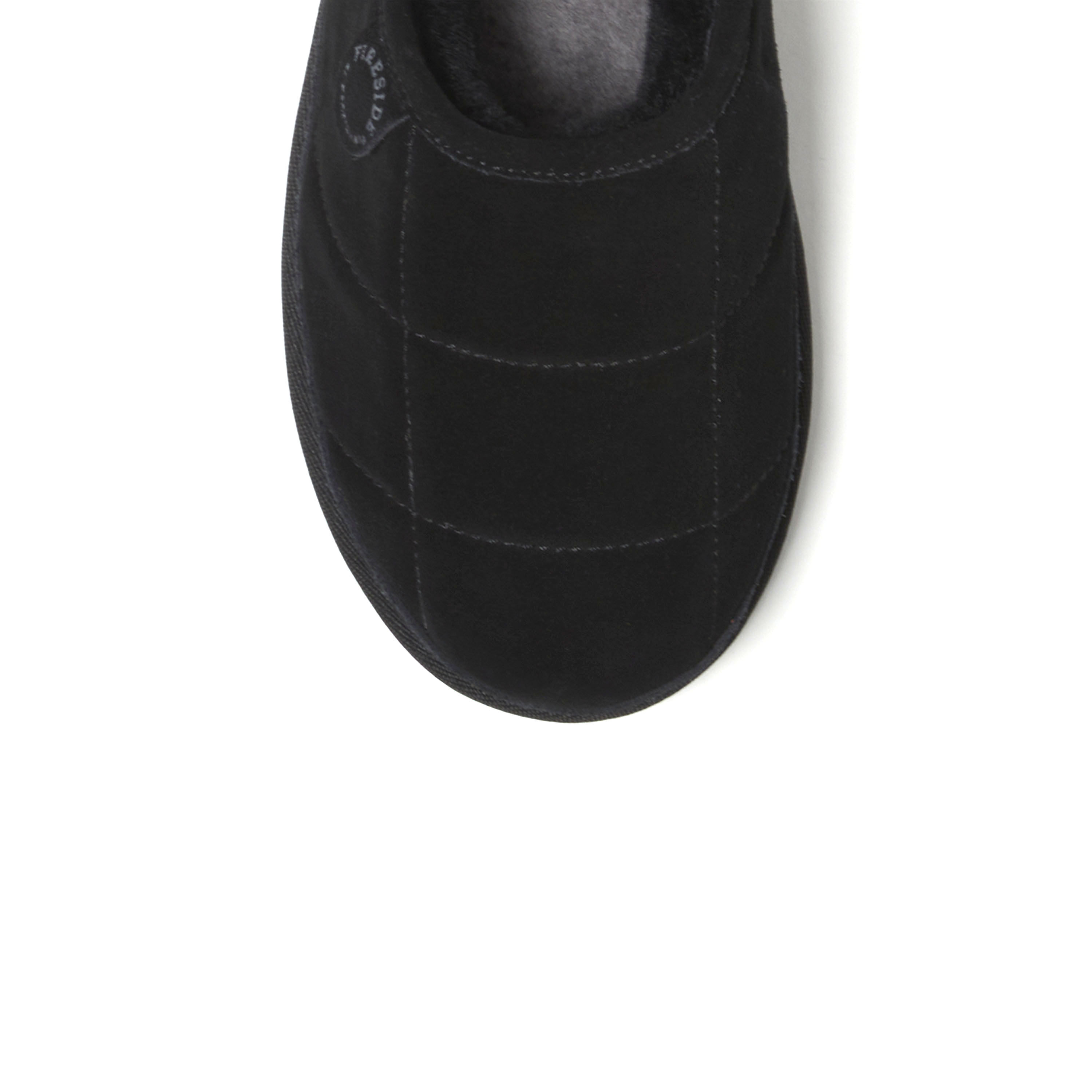 Men's Fireside by Dearfoams Grafton Quilted Genuine Shearling Clog