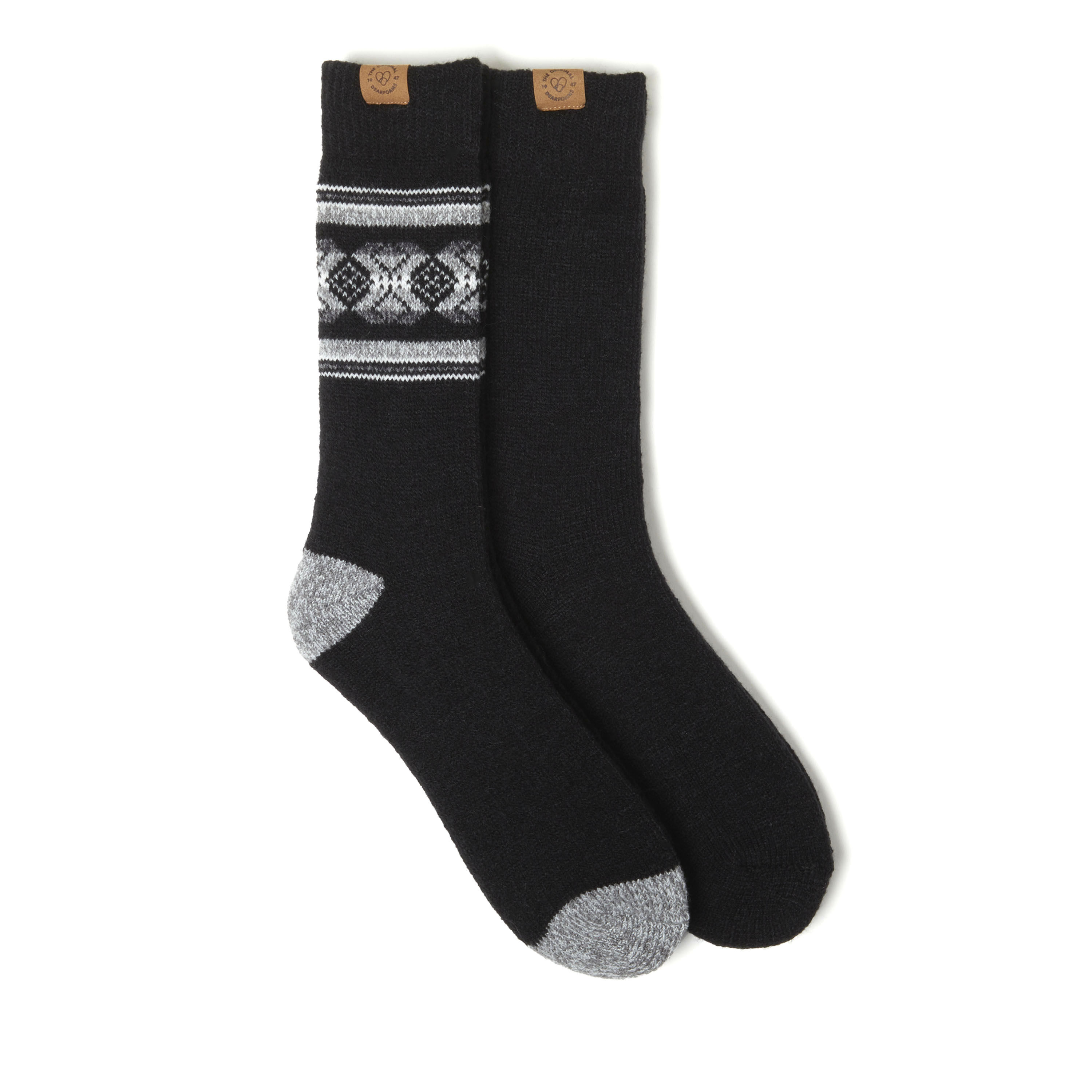 Men's Fair Isle Crew Socks-2 pack
