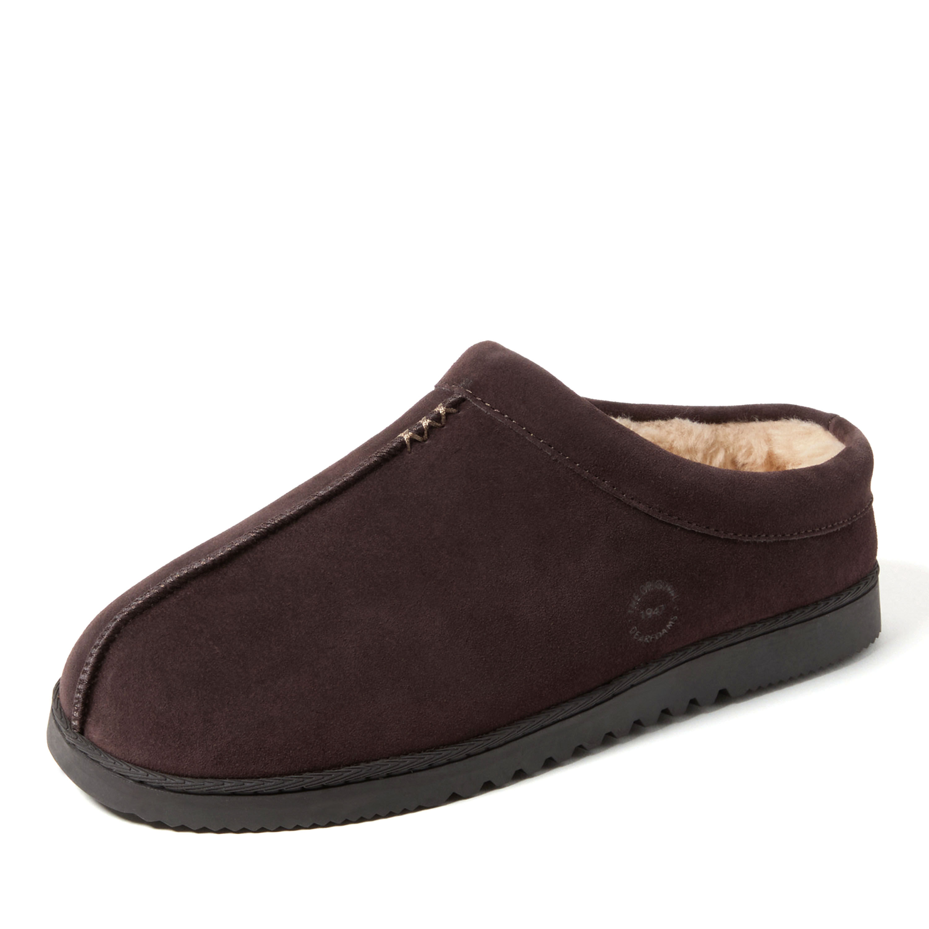 Men's Dean Genuine Suede Clog With Prayer Seam