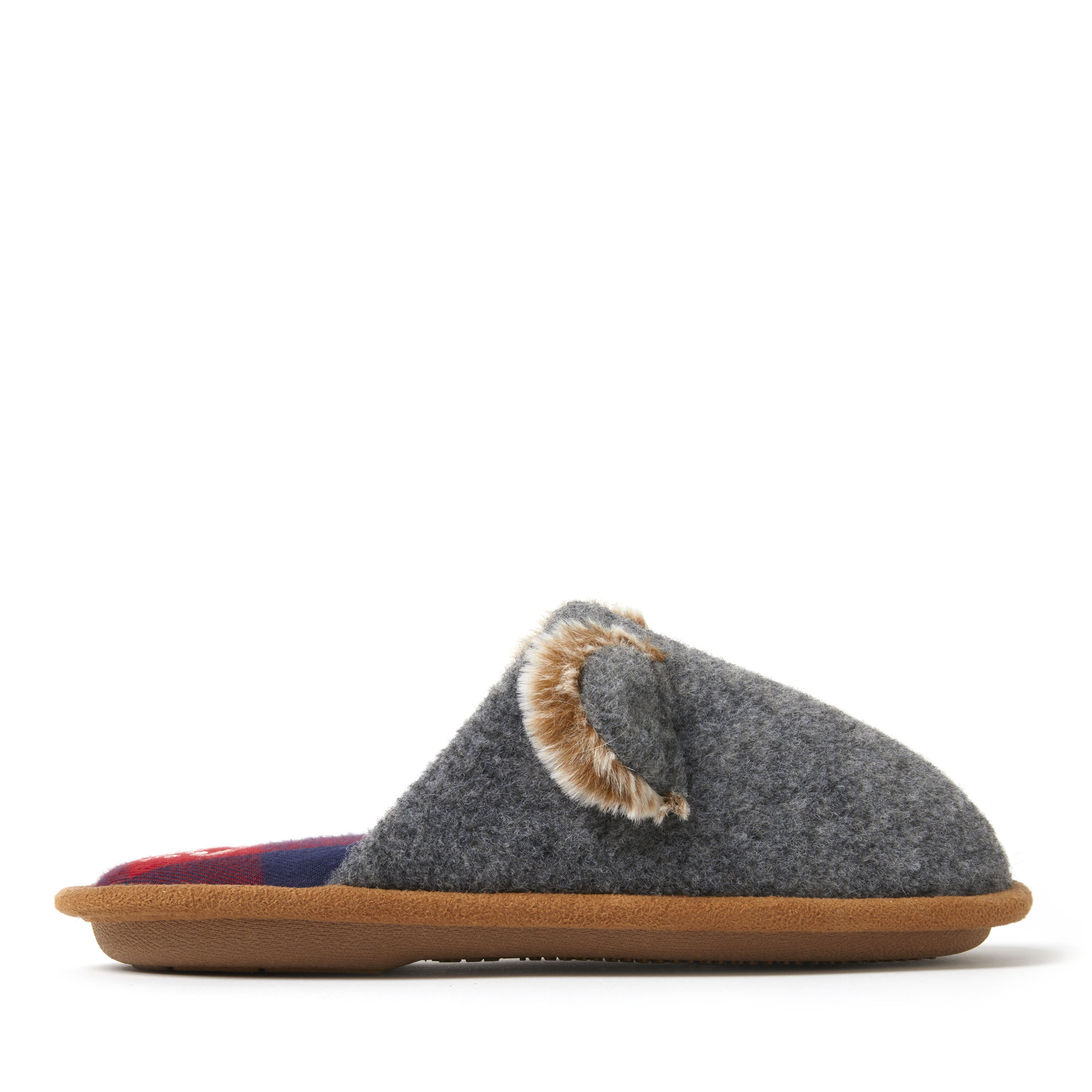 Kid's Family Scuff with Lil Bear Embroidery