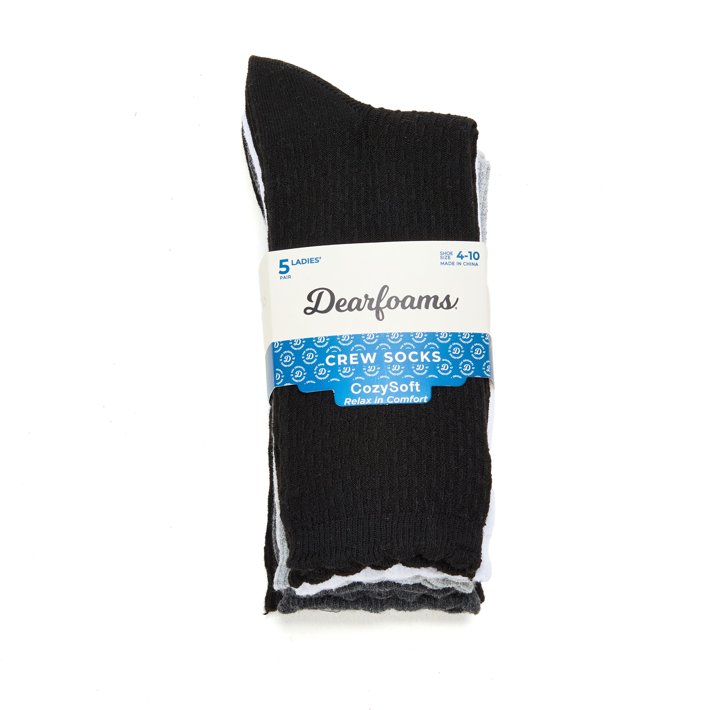 Women's Crew Socks 5 Pack