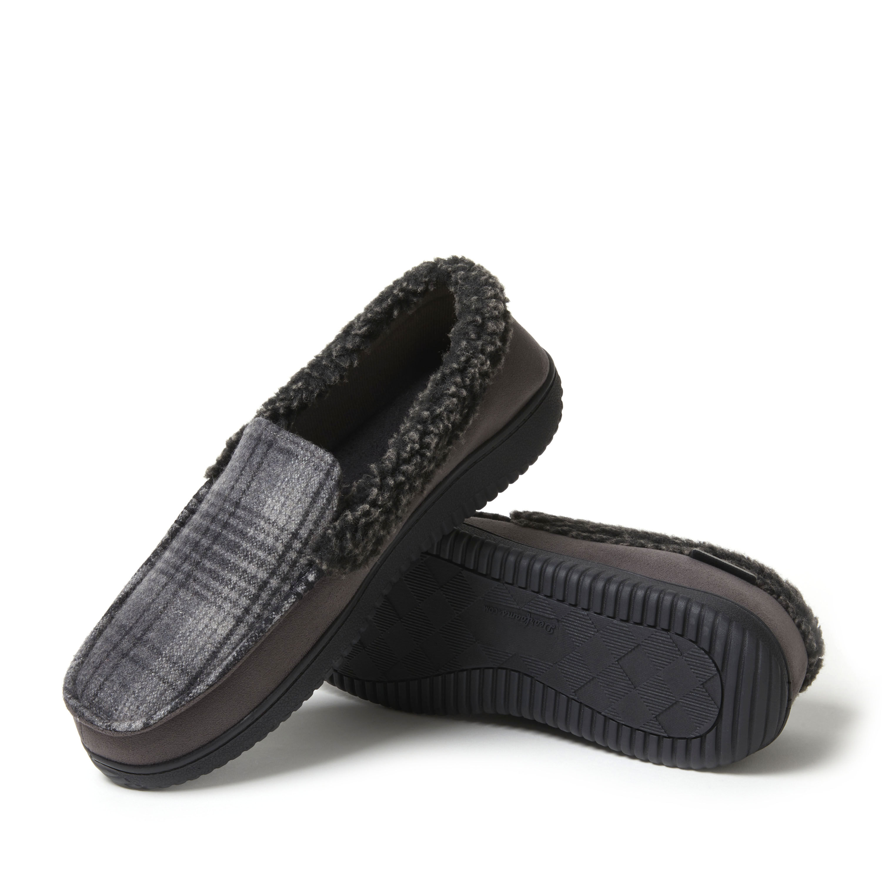 Men's Alexander Microsuede Moccasin With Berber Casing