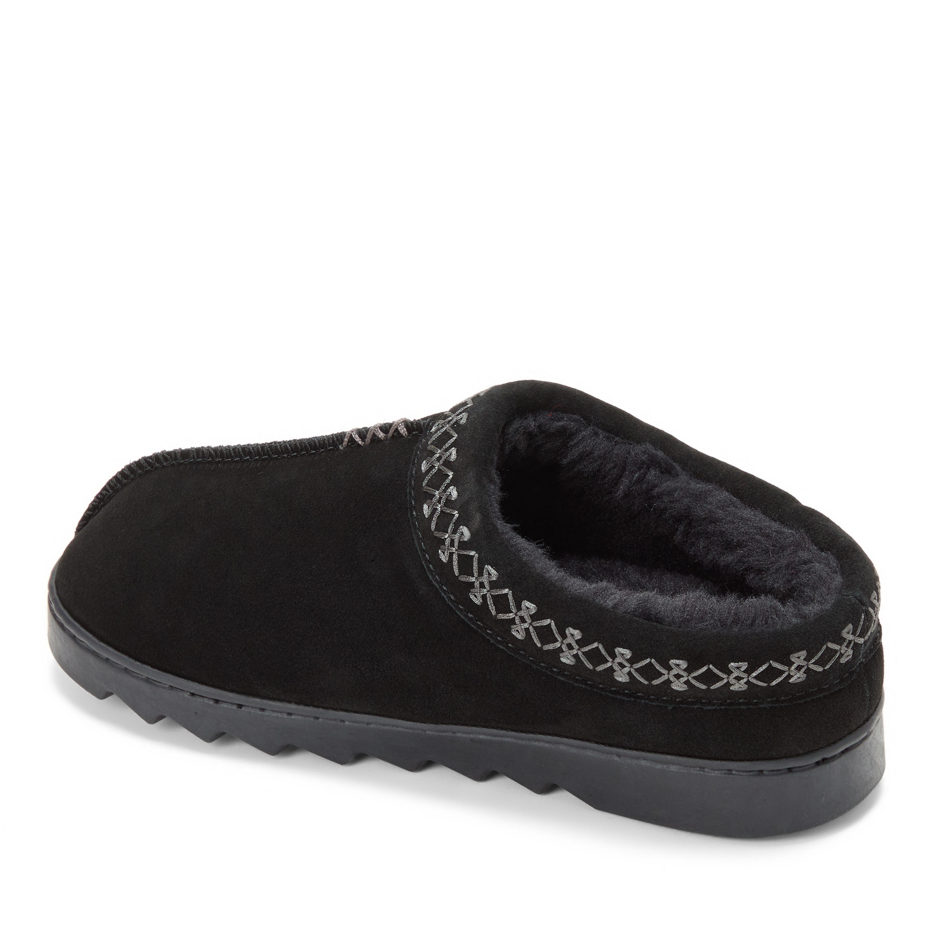 Women's Doreen Genuine Suede Clog with Embroidery