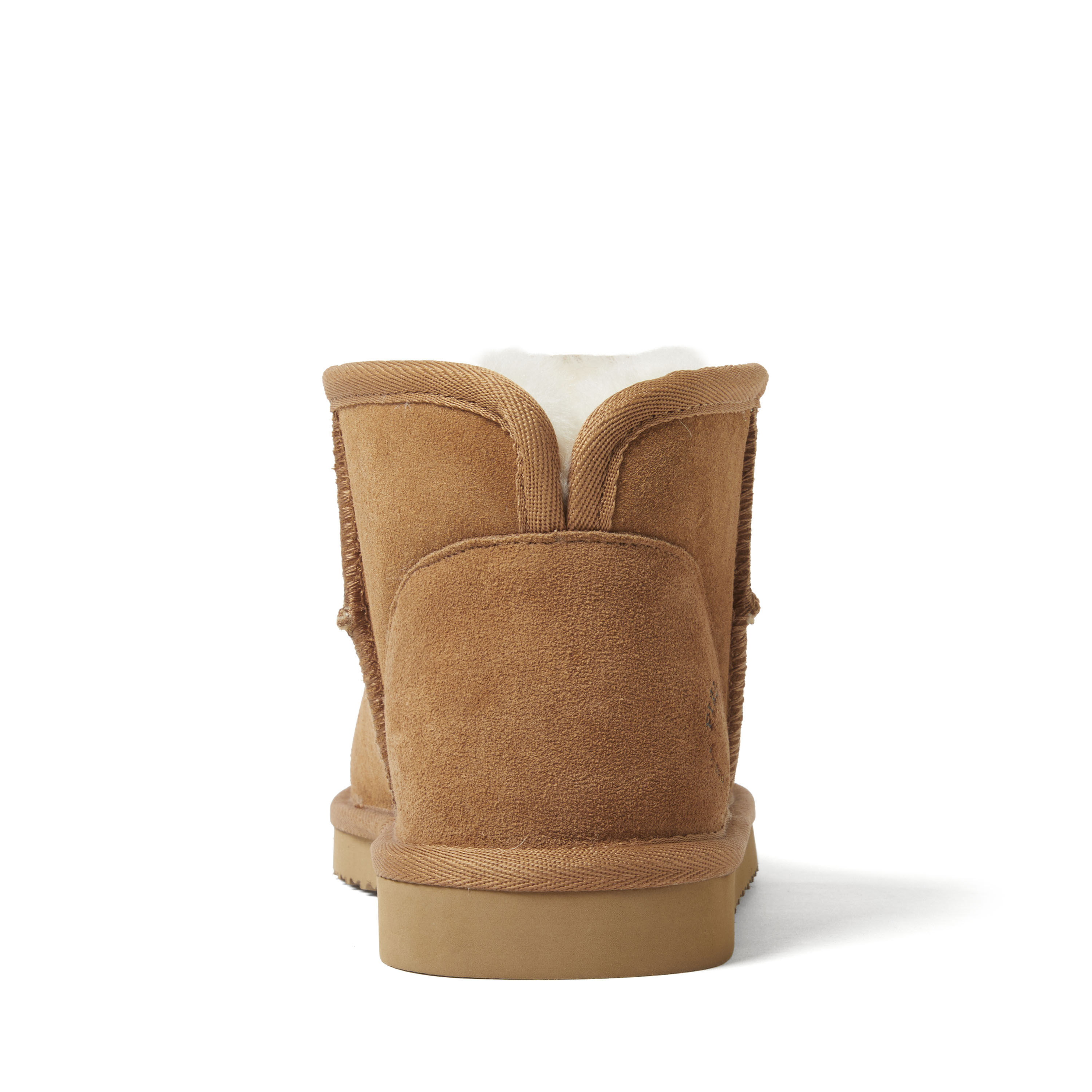 Women's Fireside by Dearfoams Riverland Genuine Shearling Micro Bootie