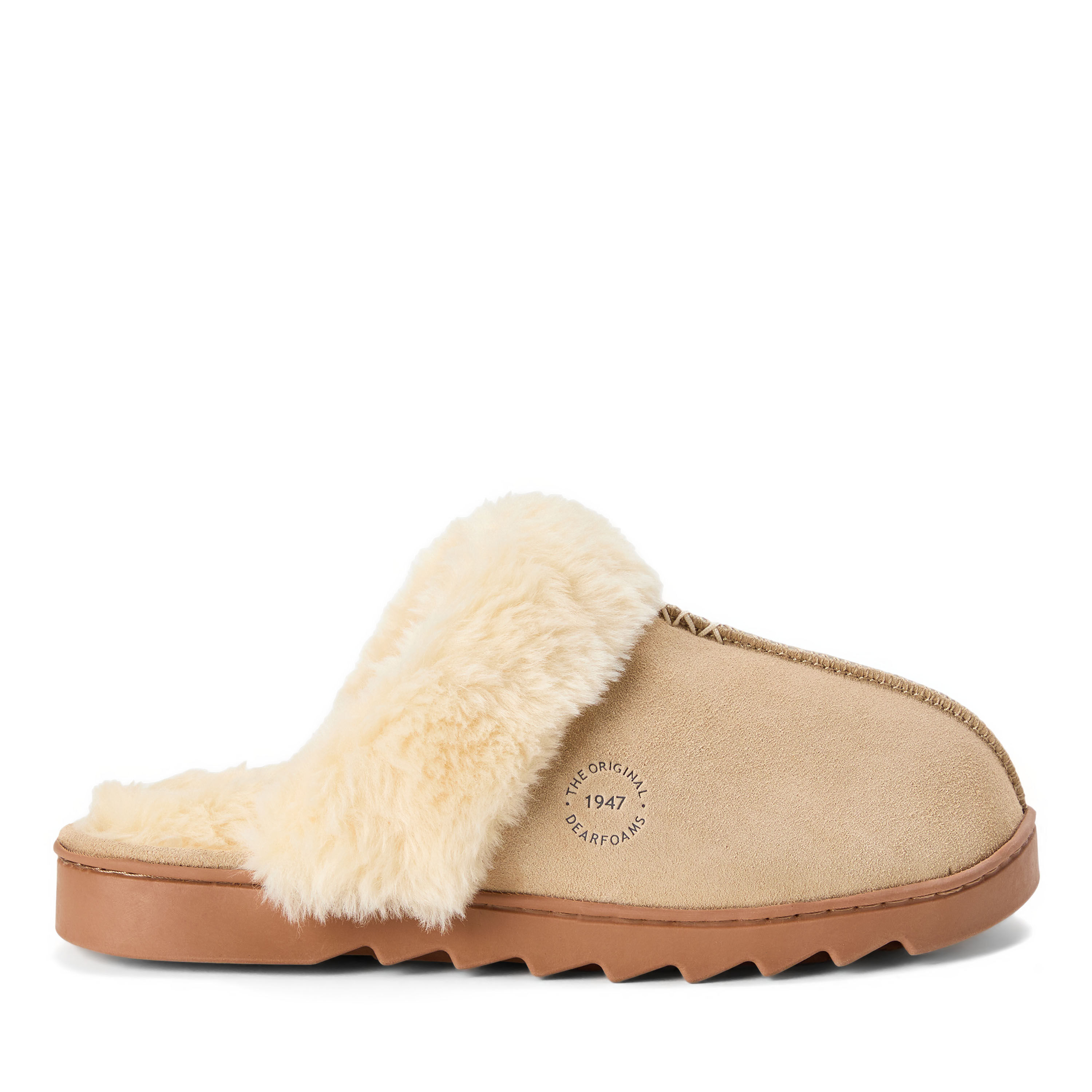 Women's Helena Genuine Suede Scuff With Prayer Seam