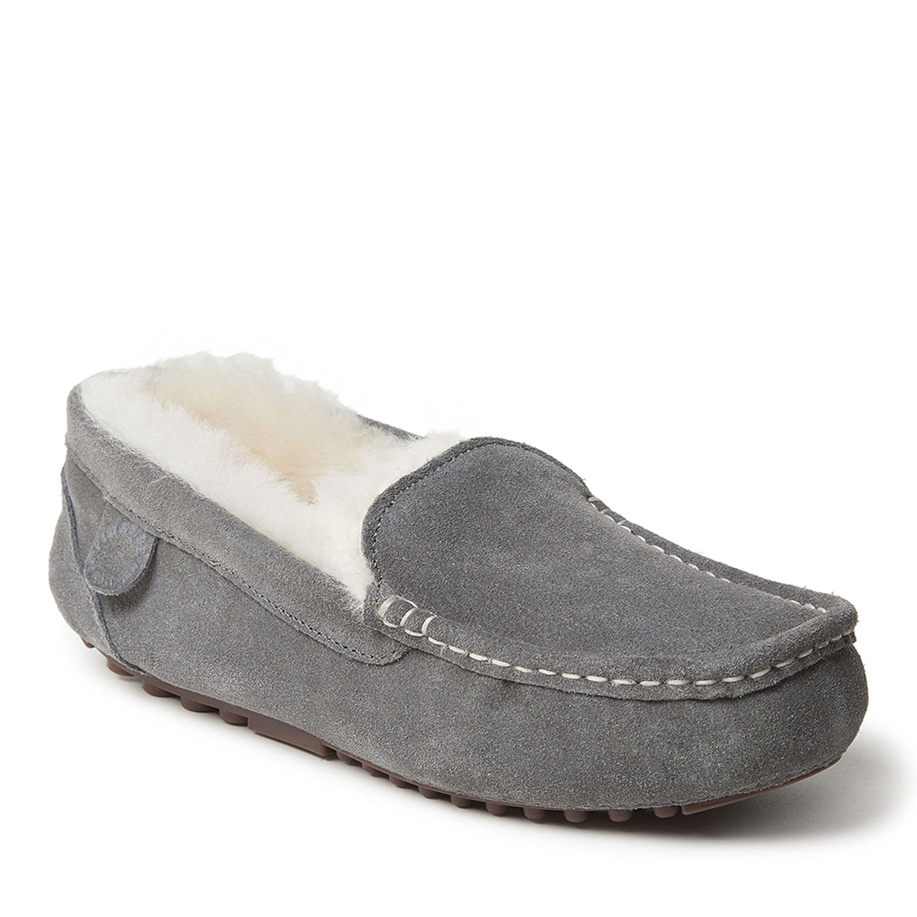 Women s Fireside by Dearfoams Mel Genuine Shearling Moccasin