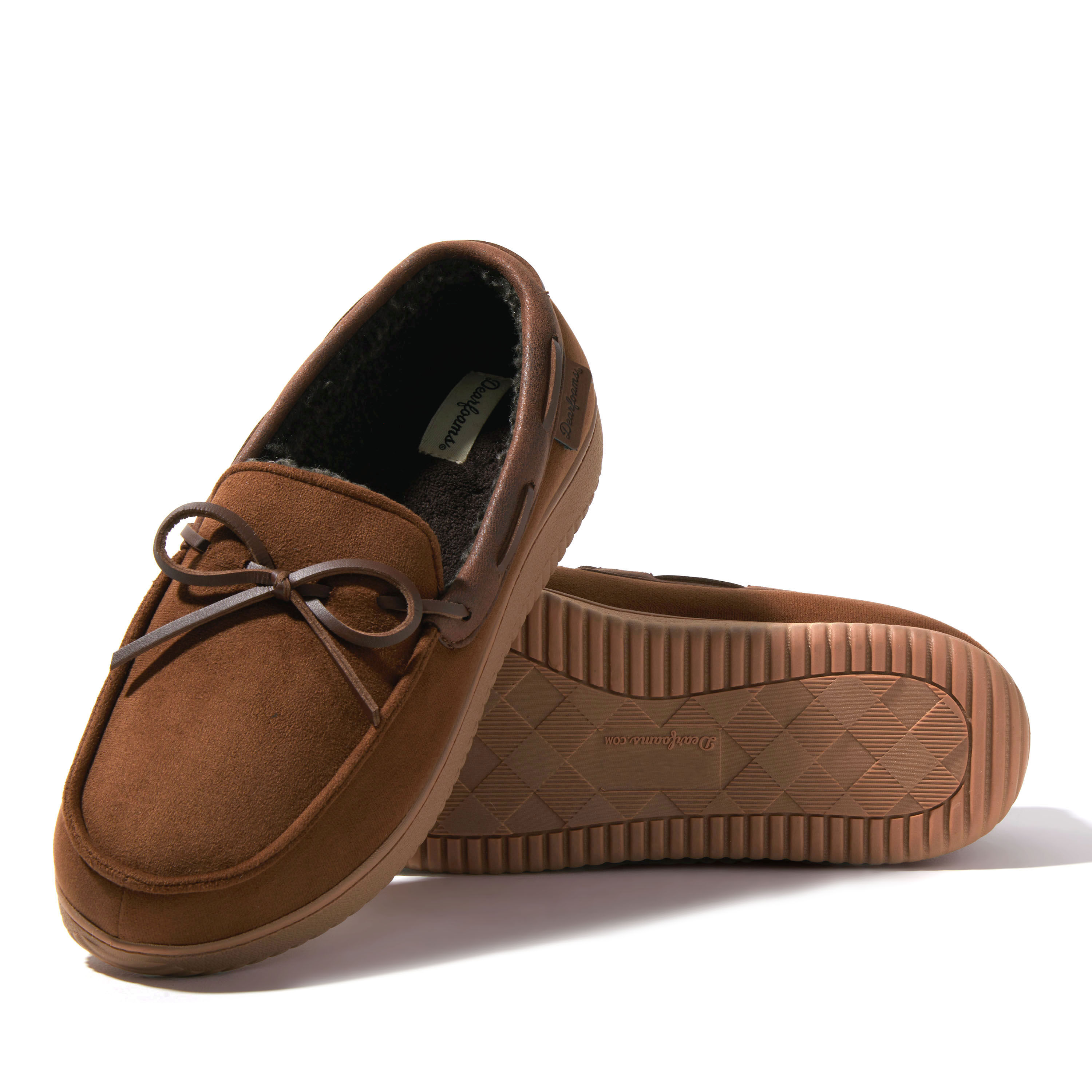Men's Pierce Microsuede Moccasin With Tie